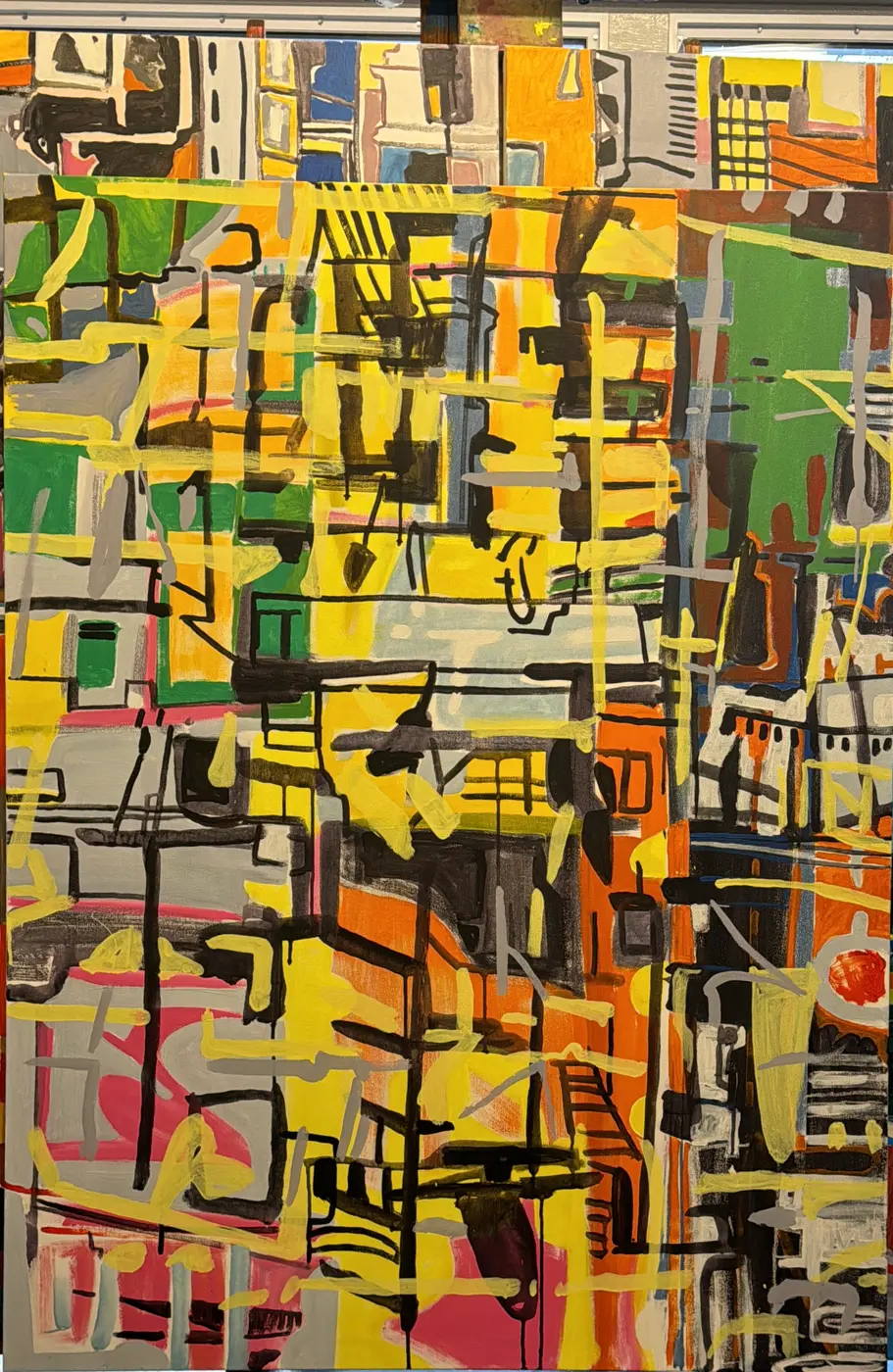 Painting by Michael Beckner