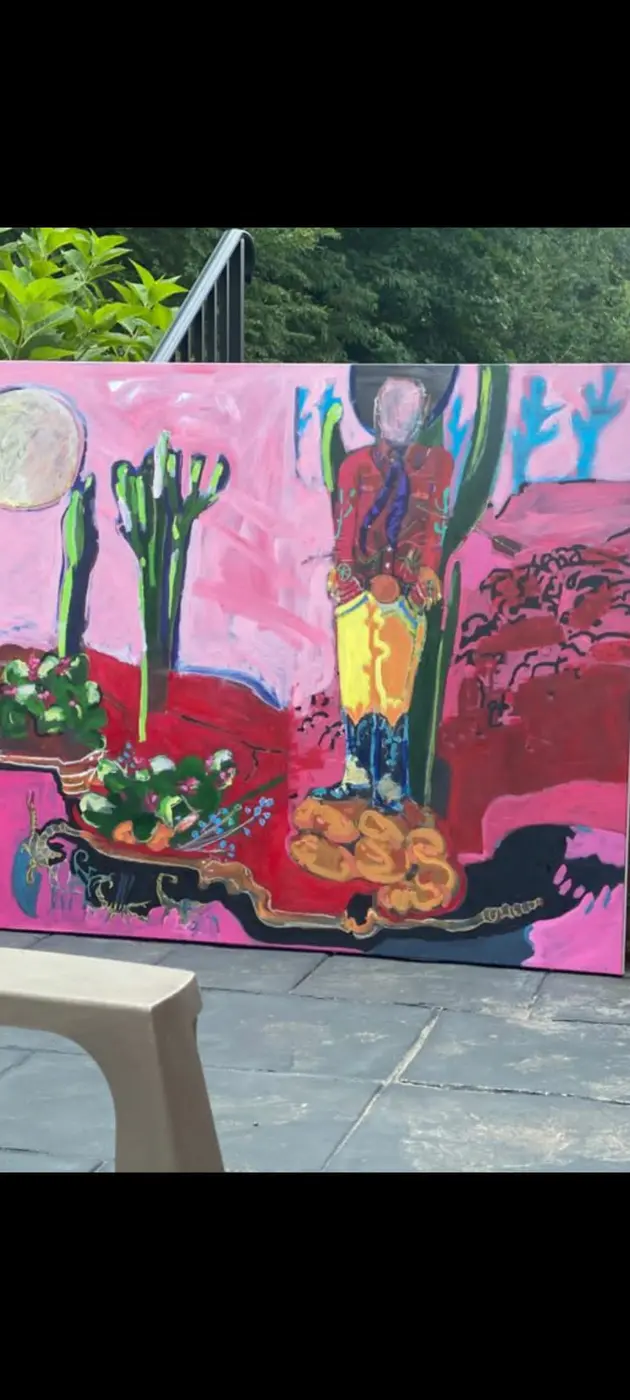 Painting by Michael Beckner