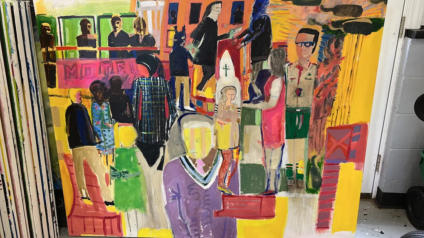 Painting by Michael Beckner