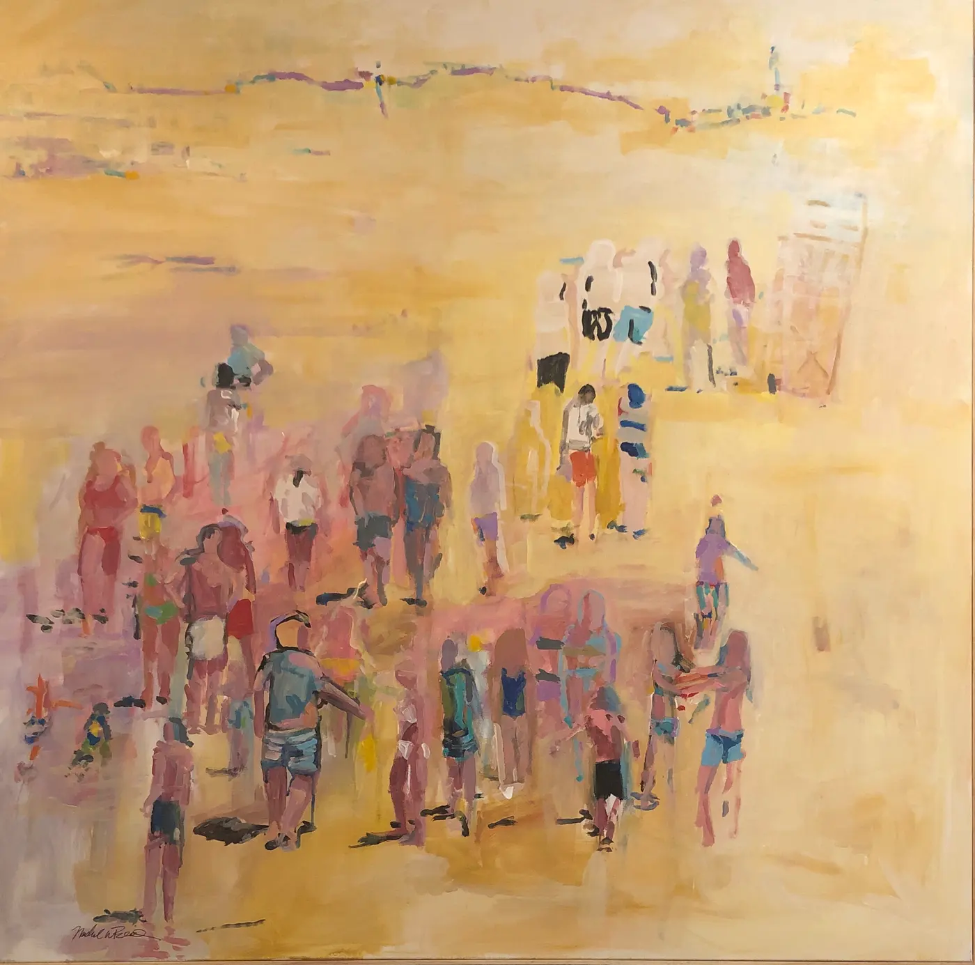 Painting by Michael Beckner