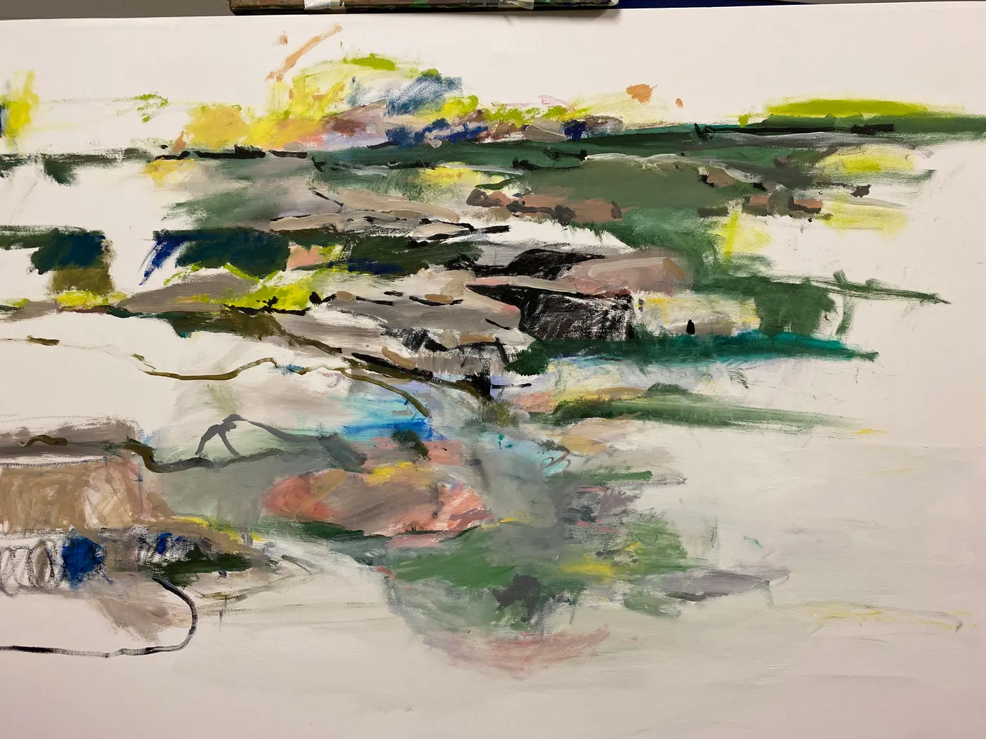 Painting by Michael Beckner