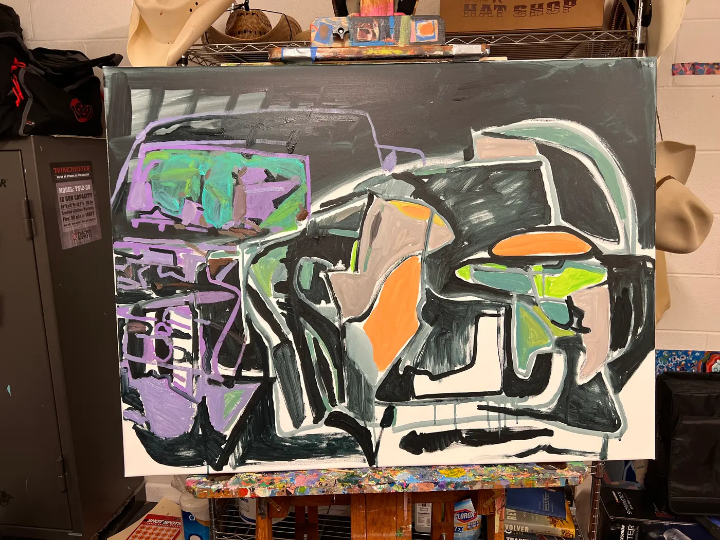 Painting by Michael Beckner