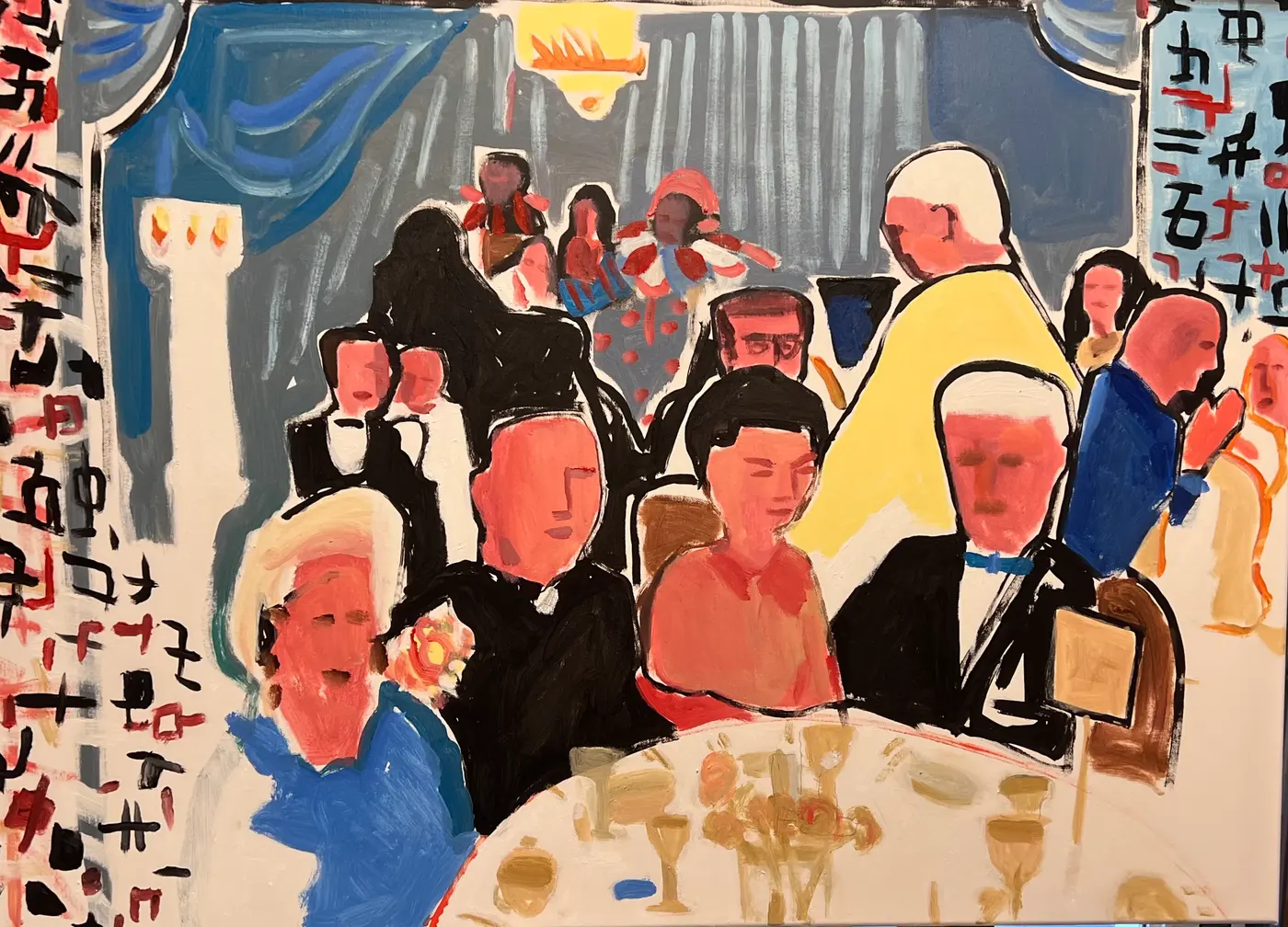 Painting by Michael Beckner