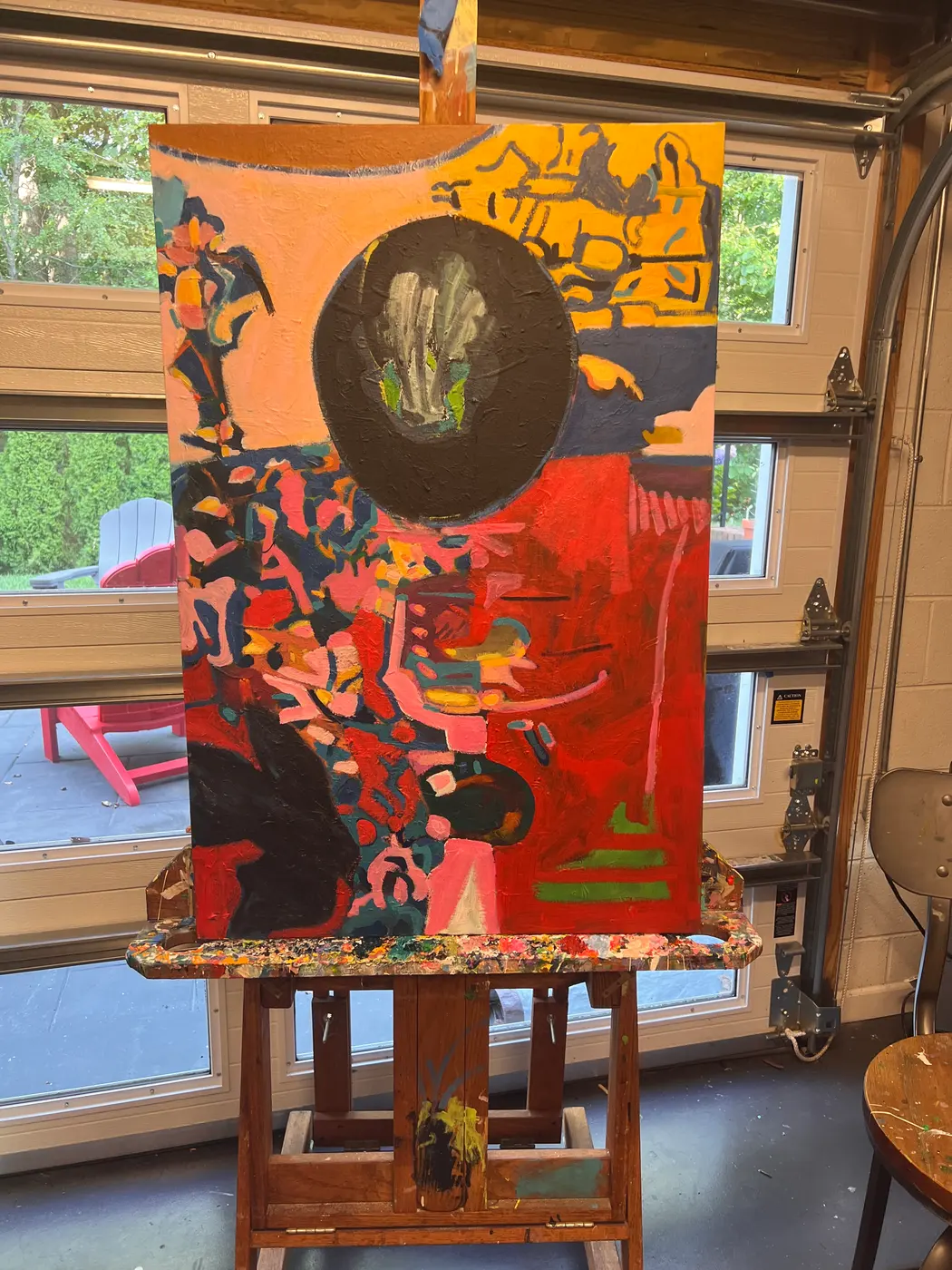 Painting by Michael Beckner