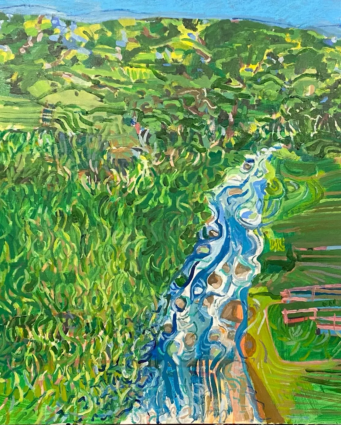 Painting by Michael Beckner