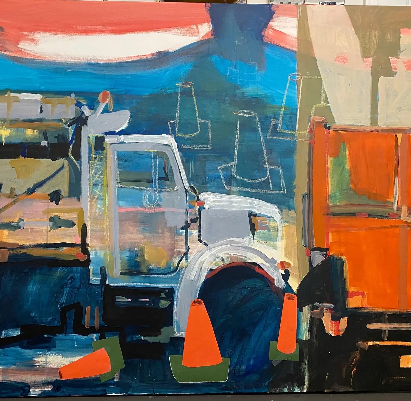 Painting by Michael Beckner