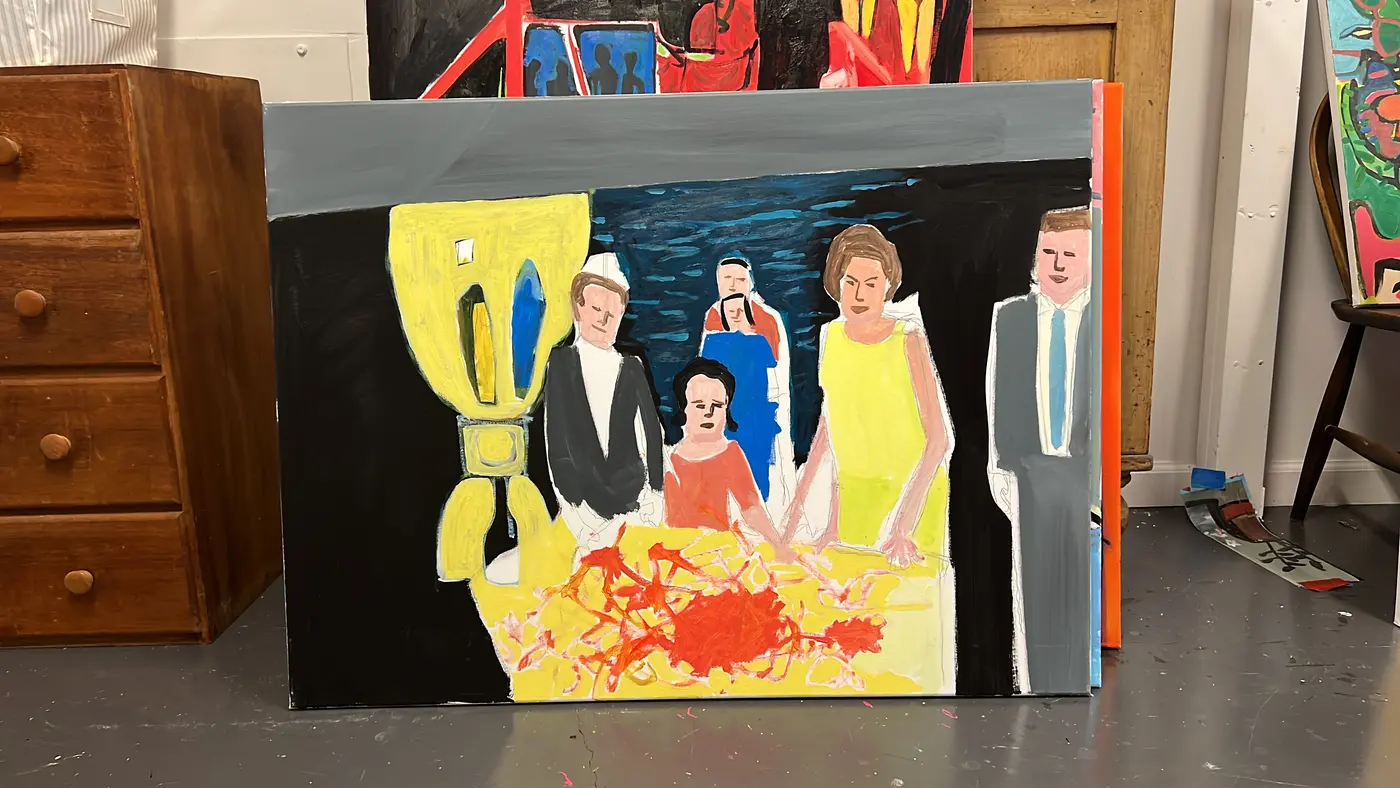 Painting by Michael Beckner