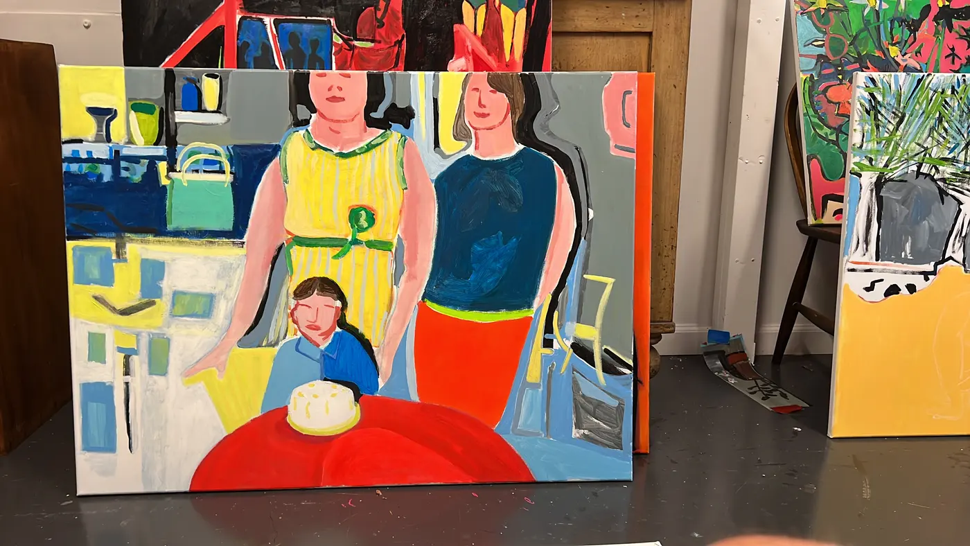 Painting by Michael Beckner