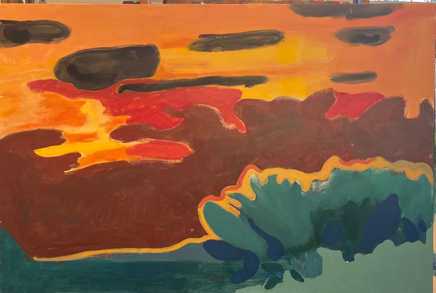 Painting by Michael Beckner