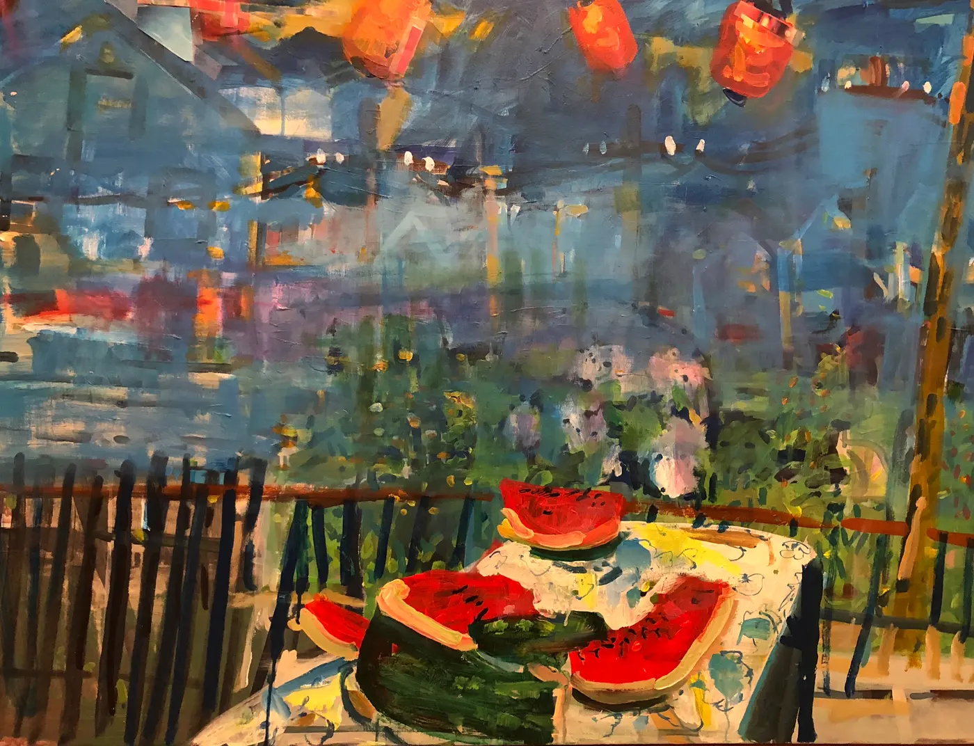 Painting by Michael Beckner