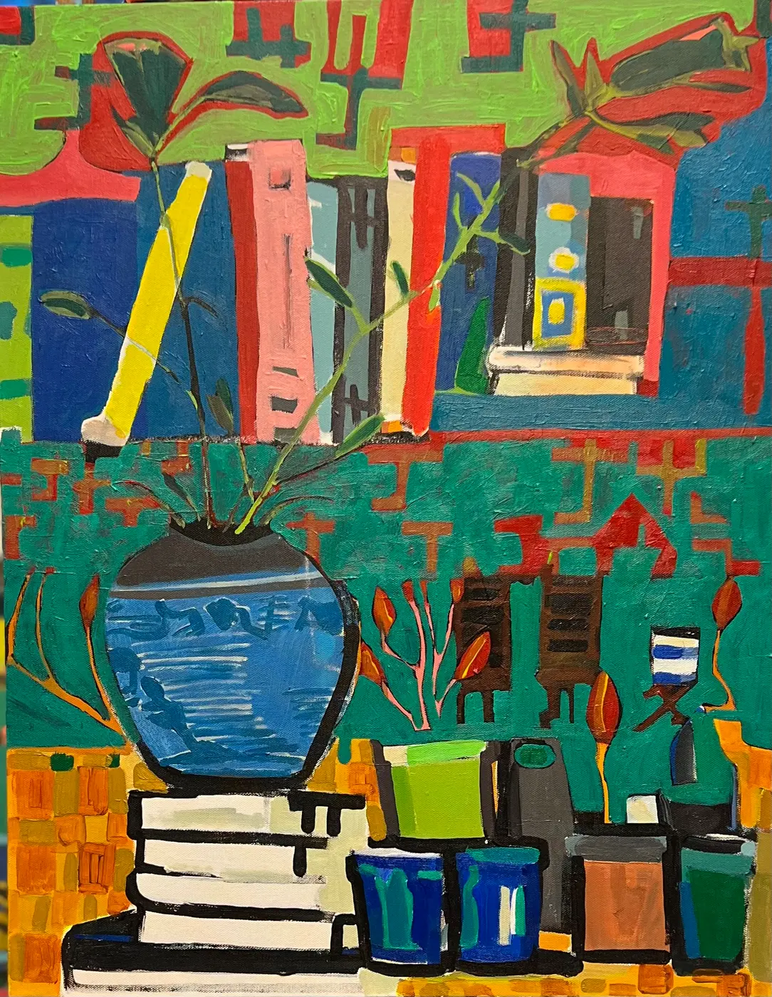 Painting by Michael Beckner