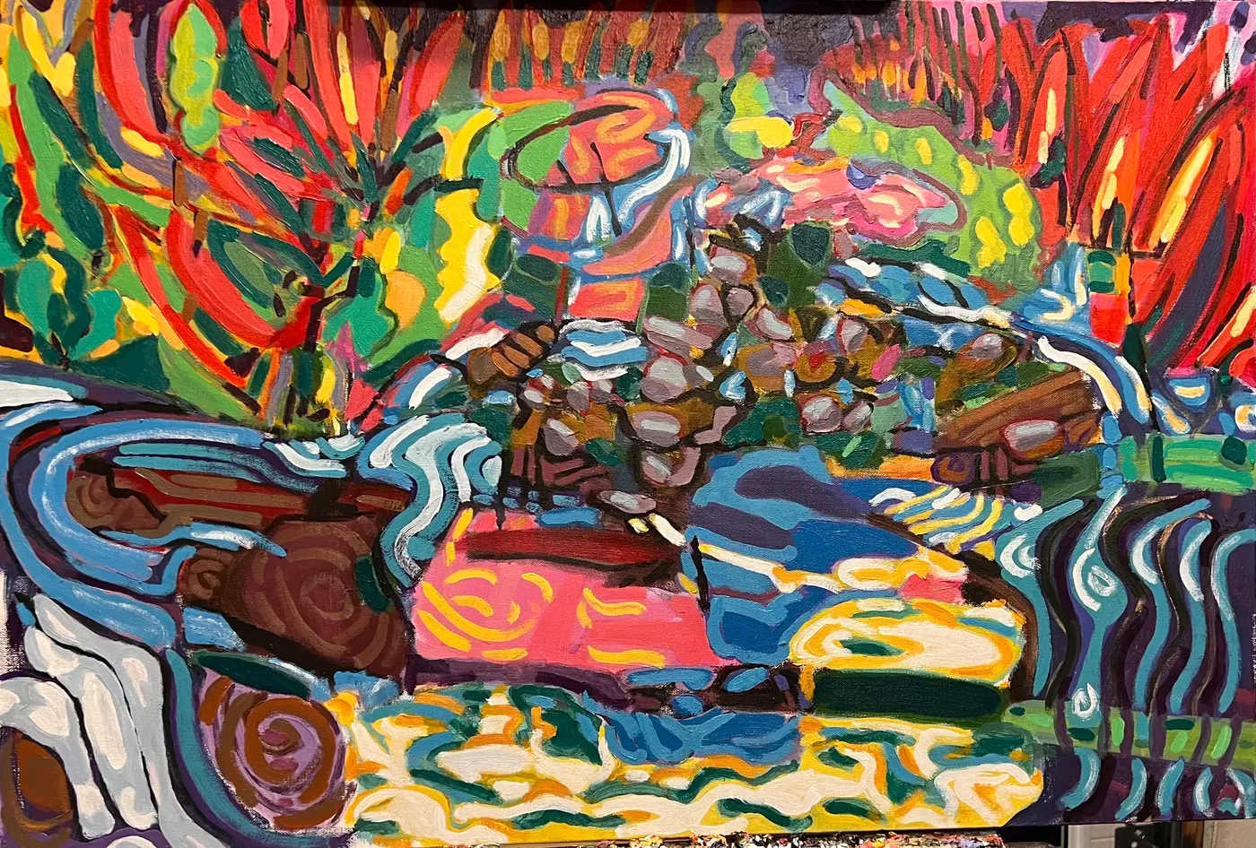Painting by Michael Beckner