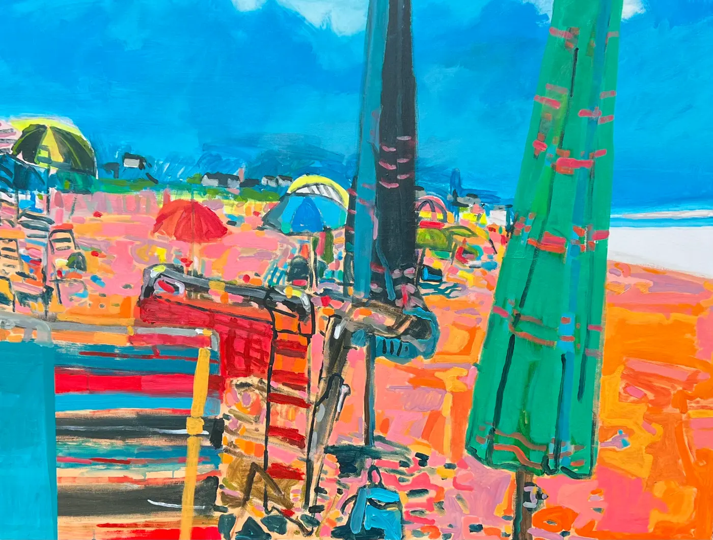 Painting by Michael Beckner