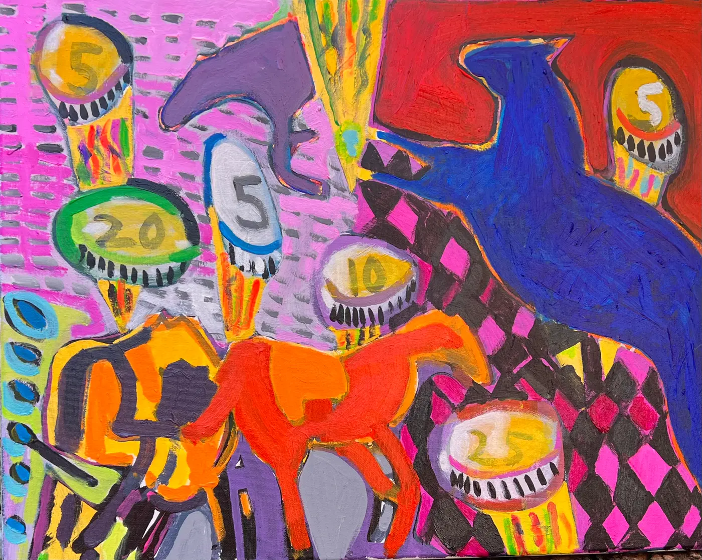 Painting by Michael Beckner