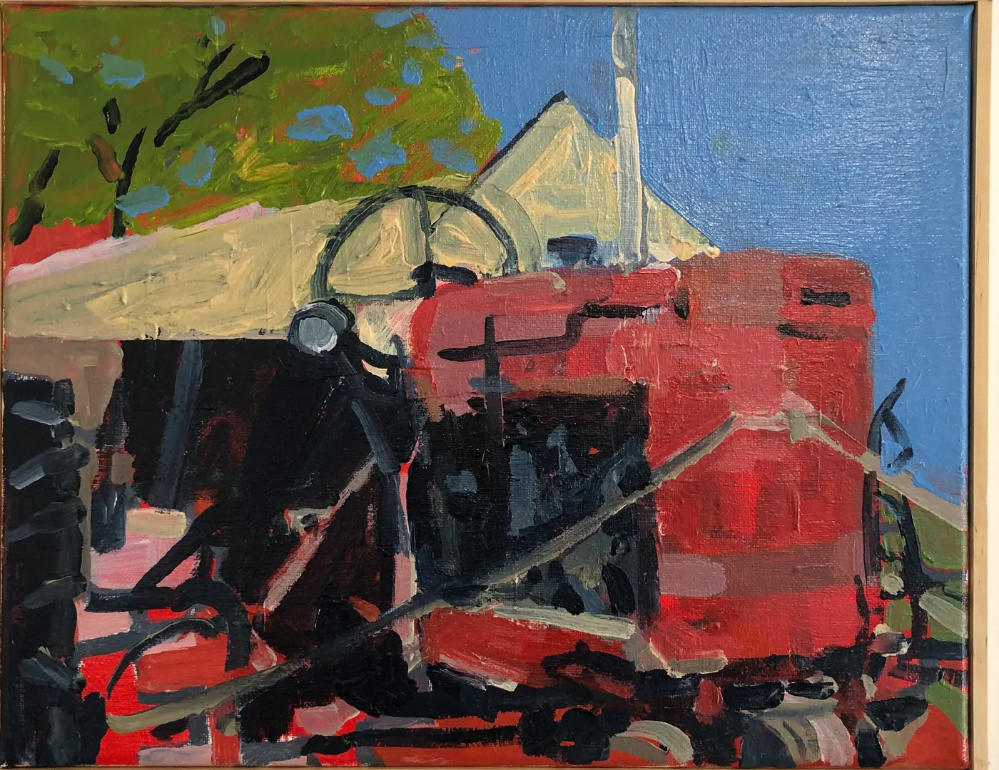 Painting by Michael Beckner
