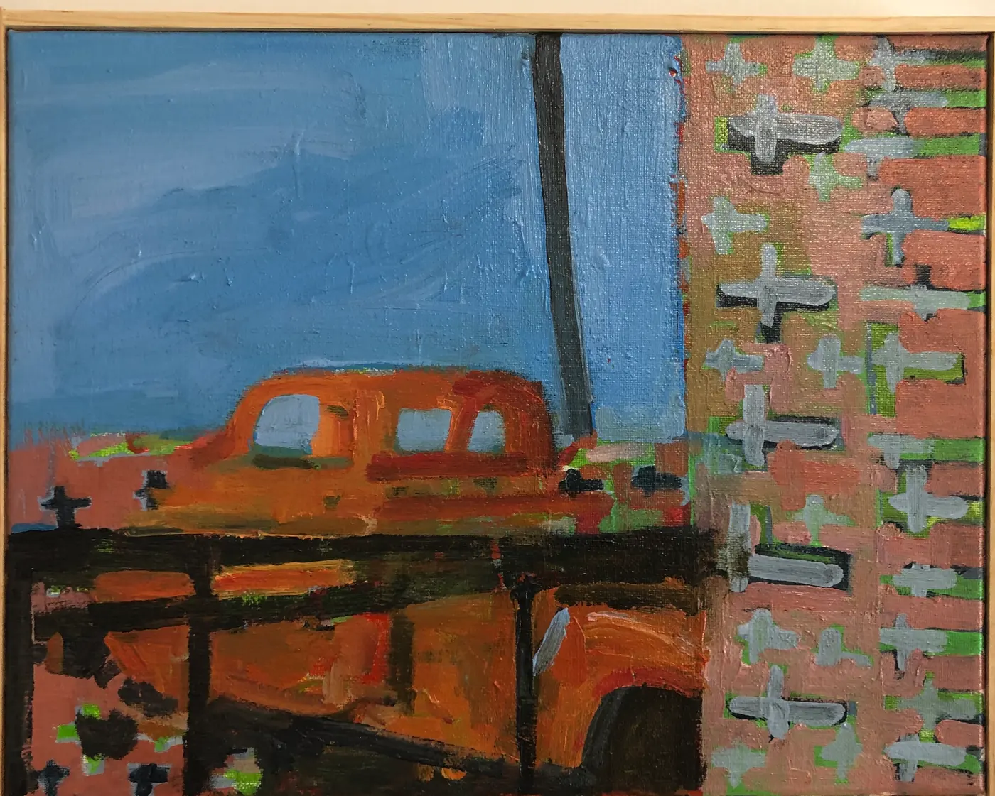 Painting by Michael Beckner