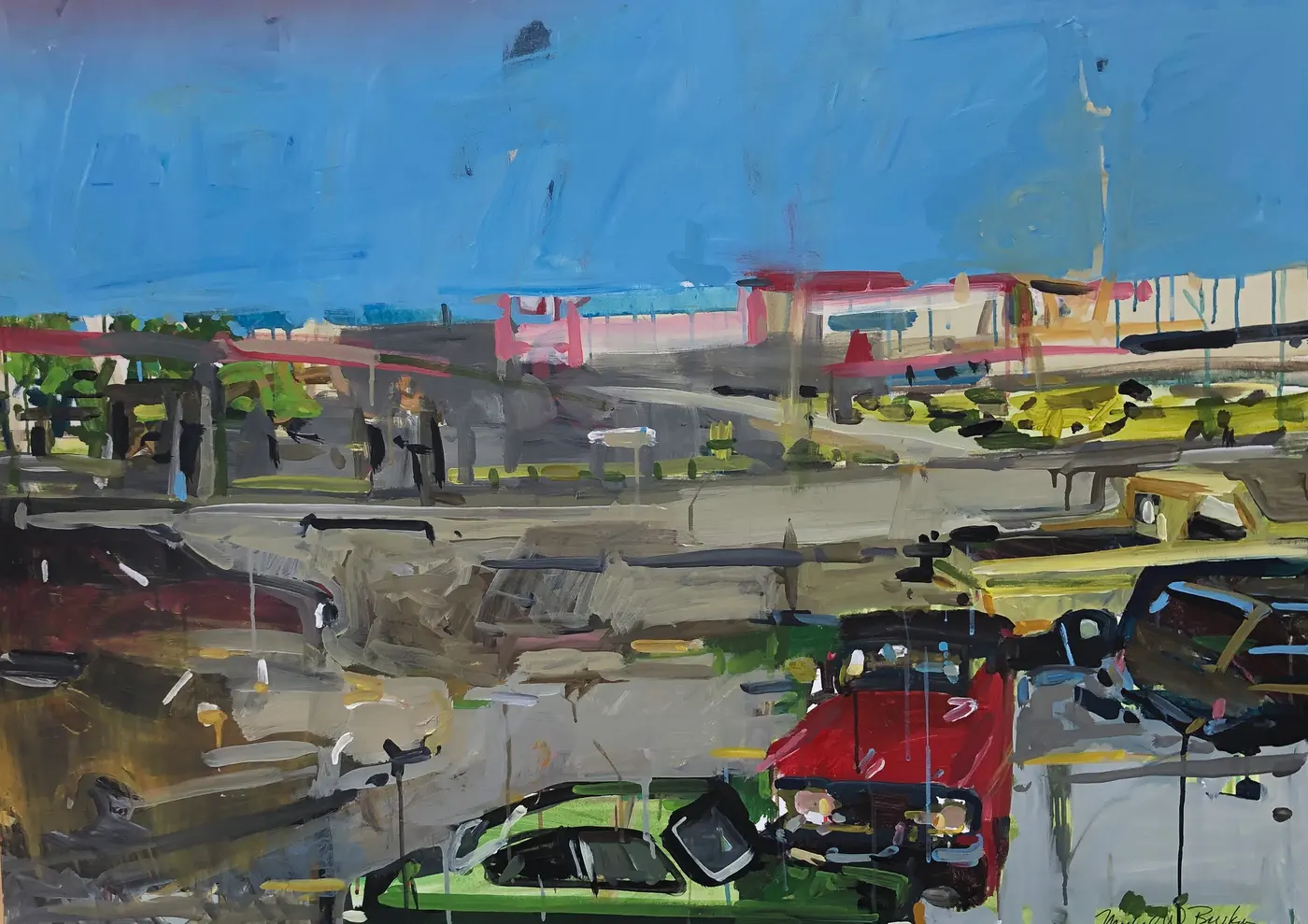 Painting by Michael Beckner