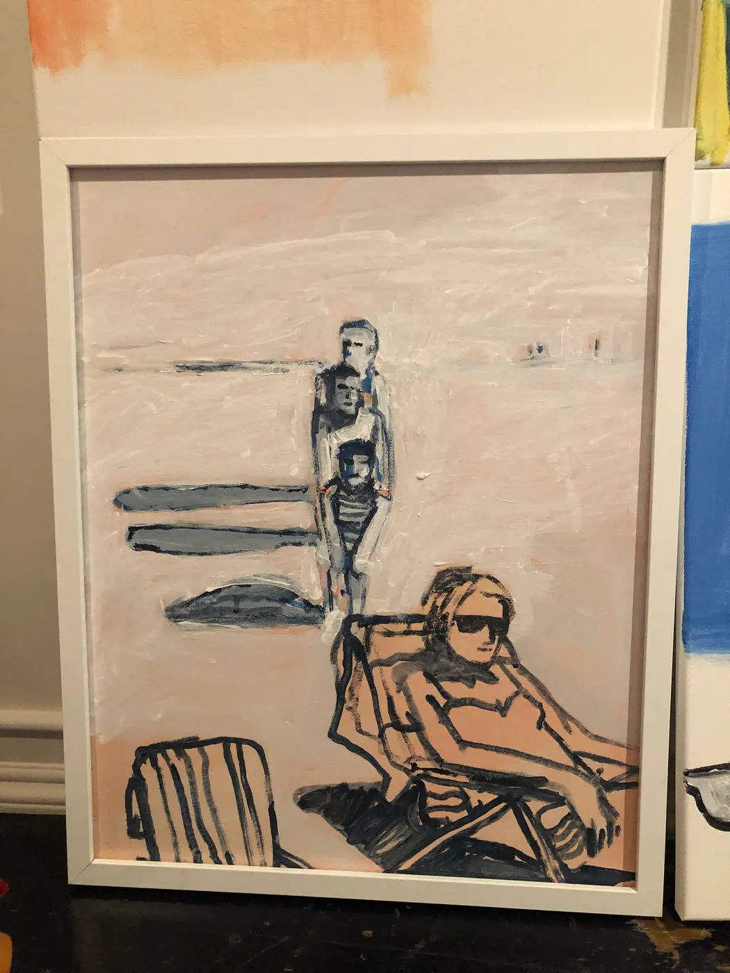 Painting by Michael Beckner