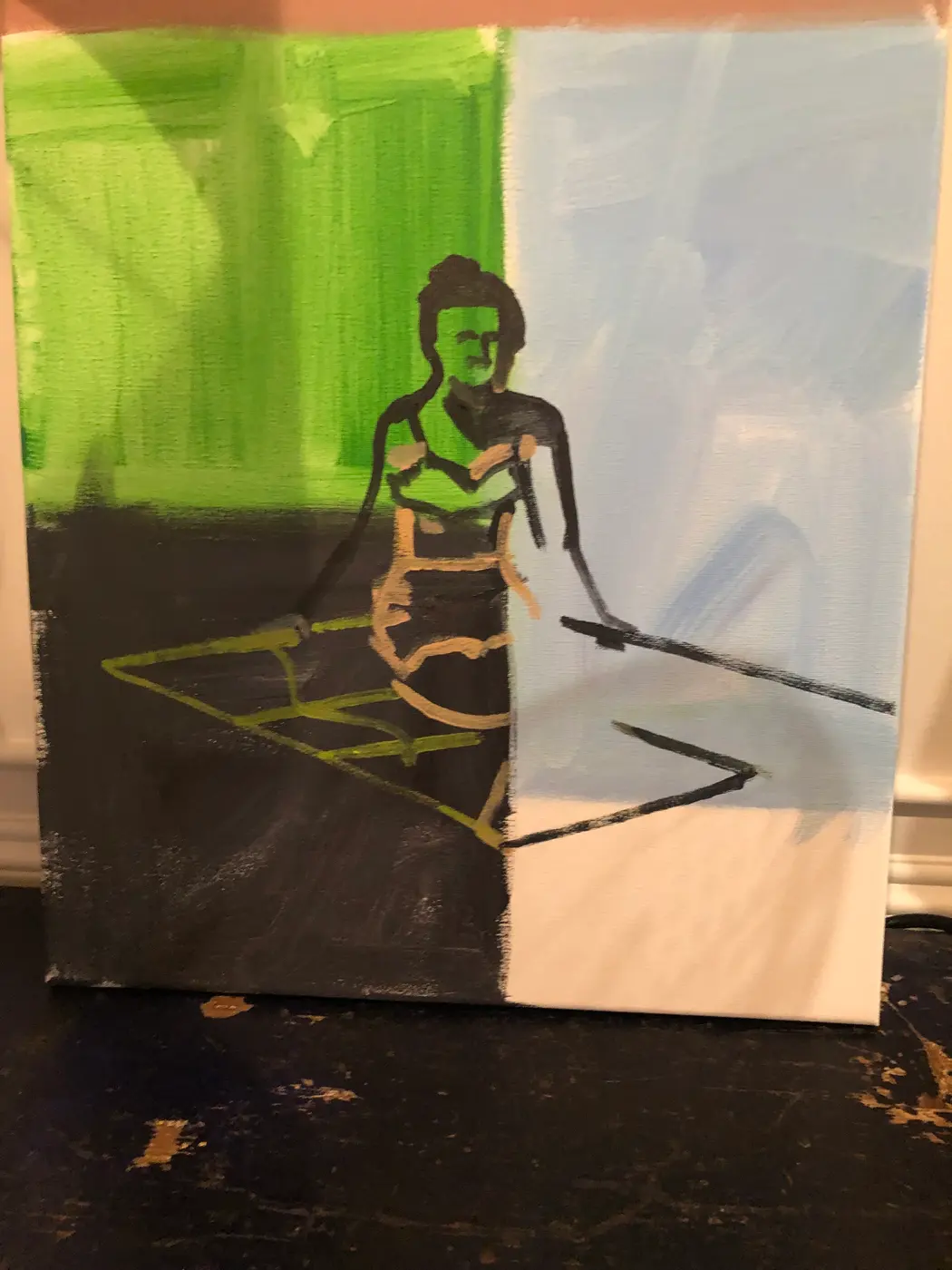 Painting by Michael Beckner