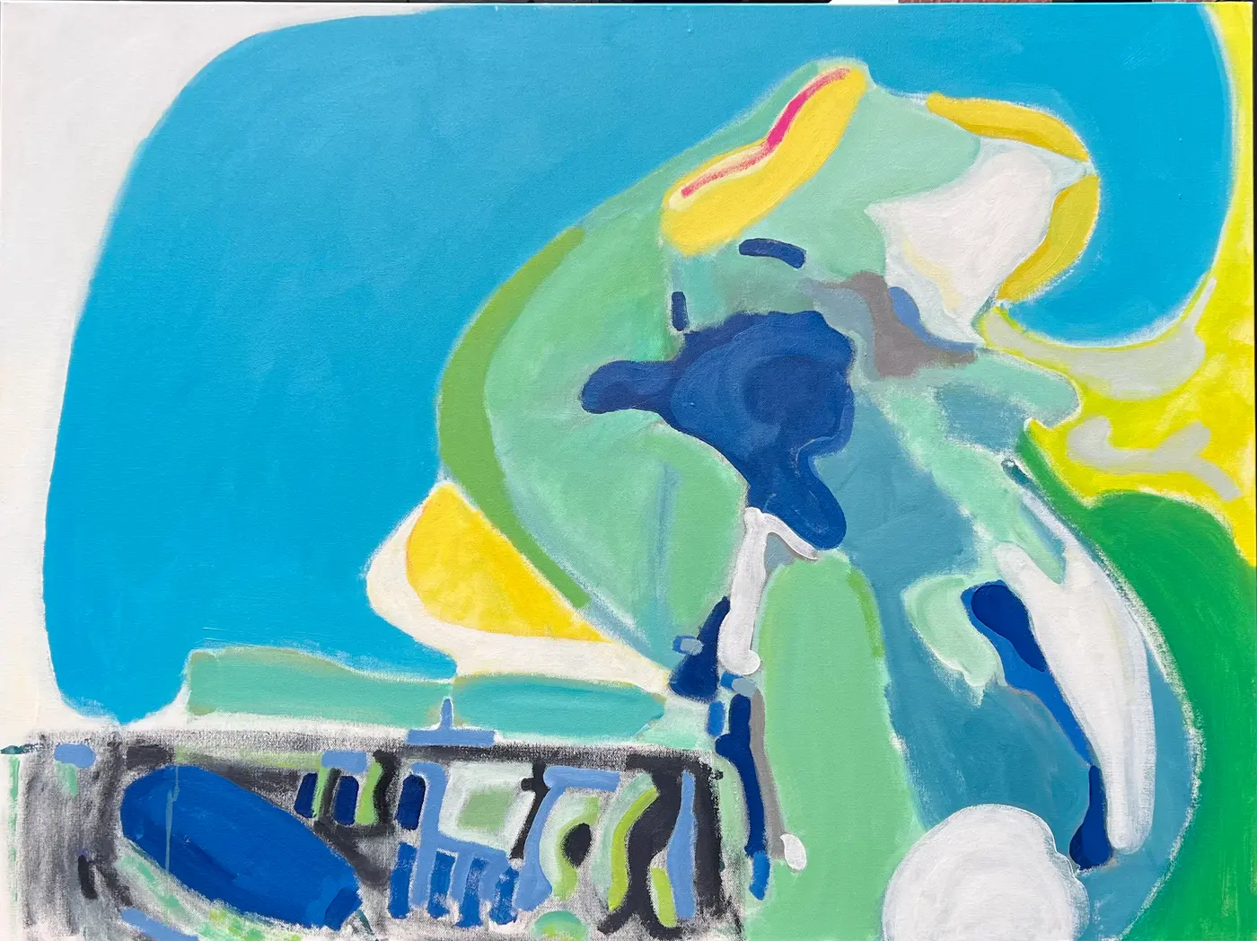 Painting by Michael Beckner