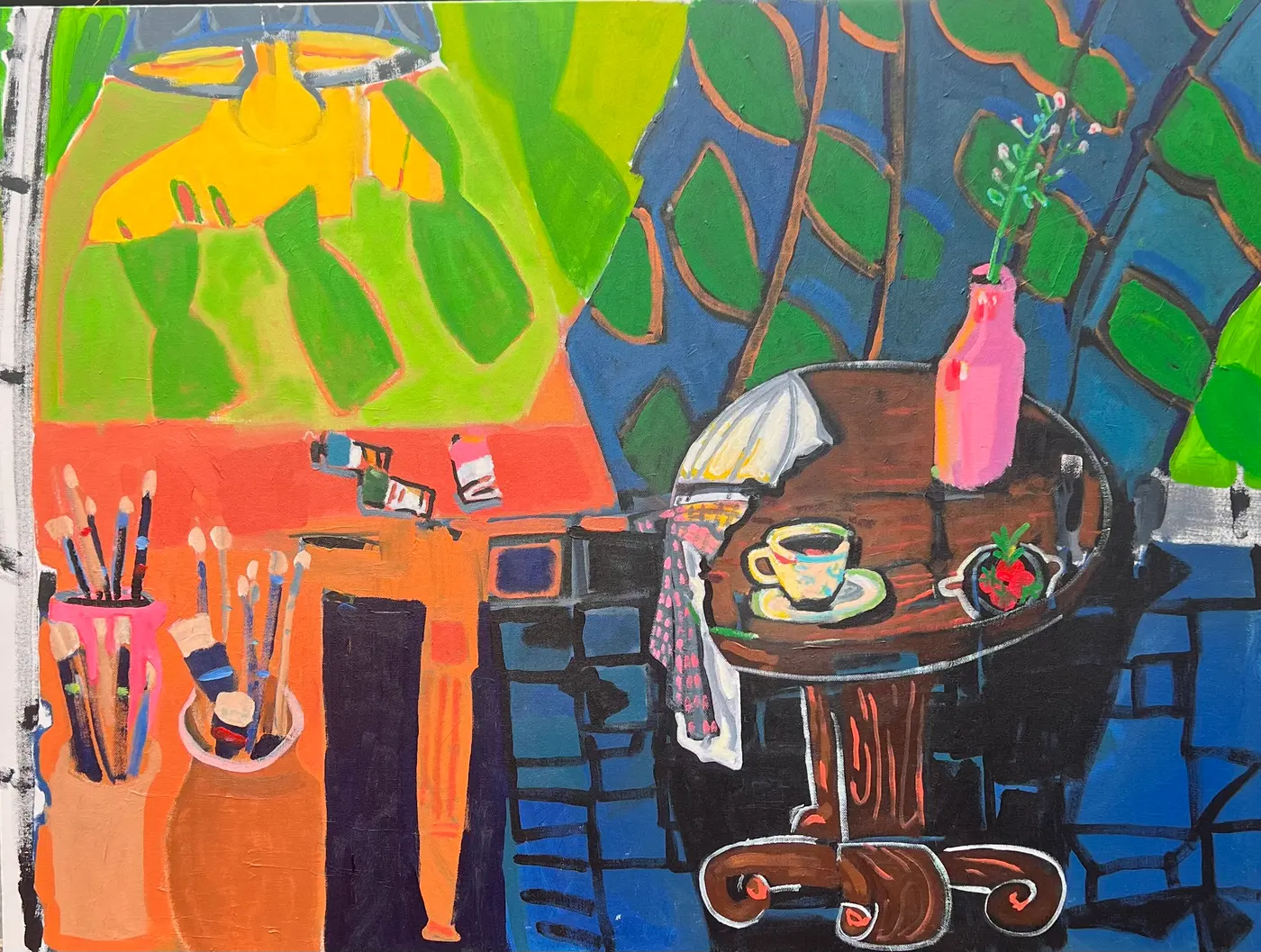 Painting by Michael Beckner