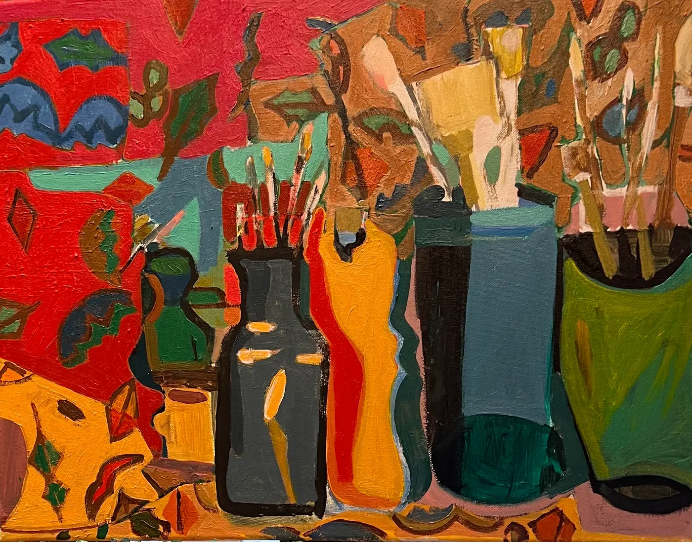 Painting by Michael Beckner