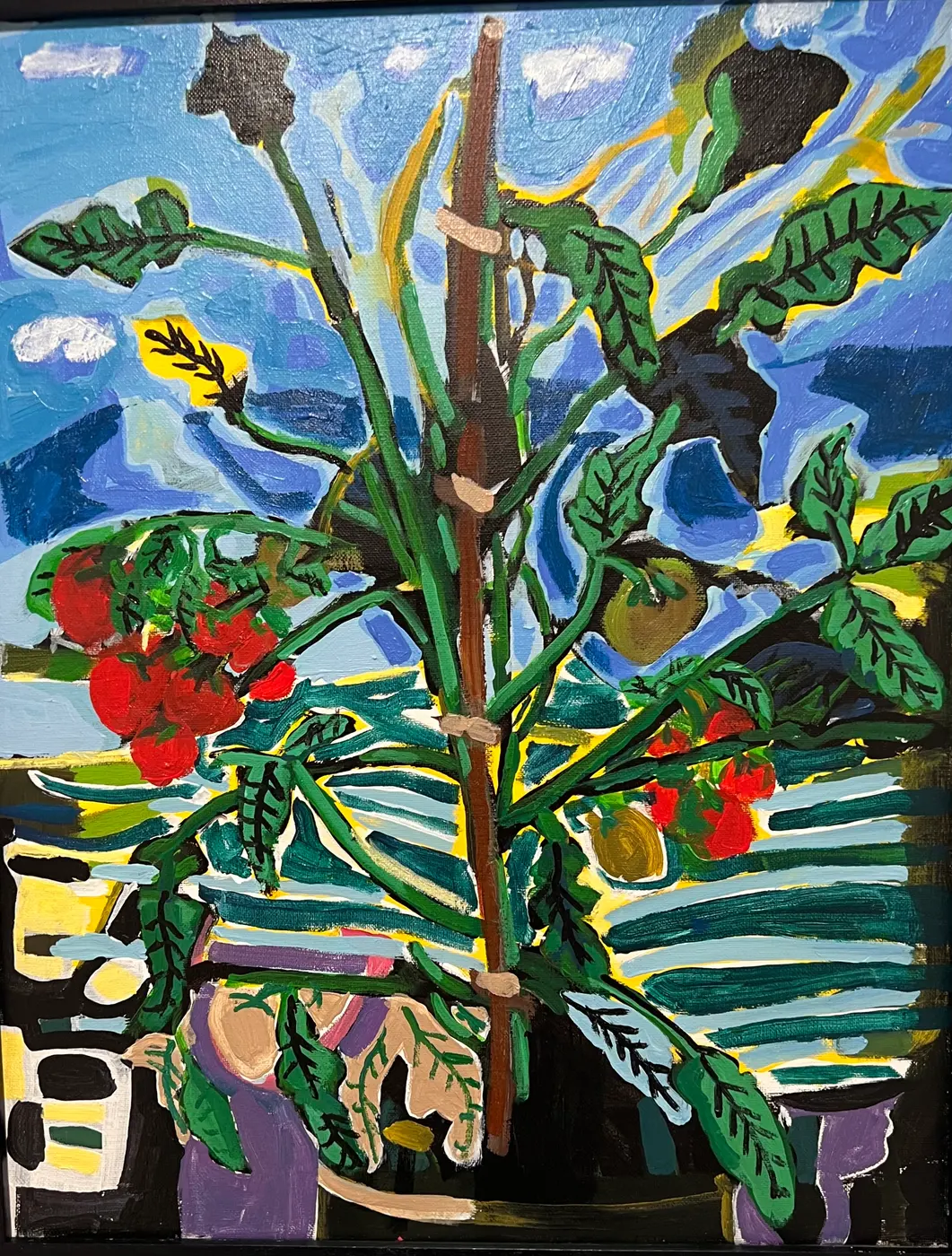 Painting by Michael Beckner