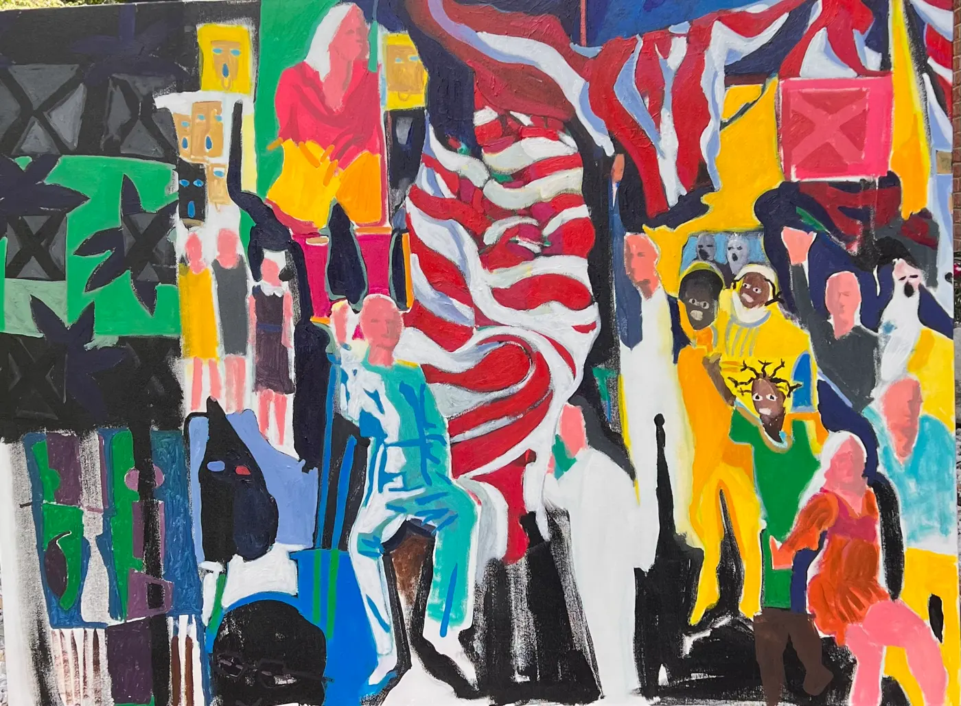 Painting by Michael Beckner