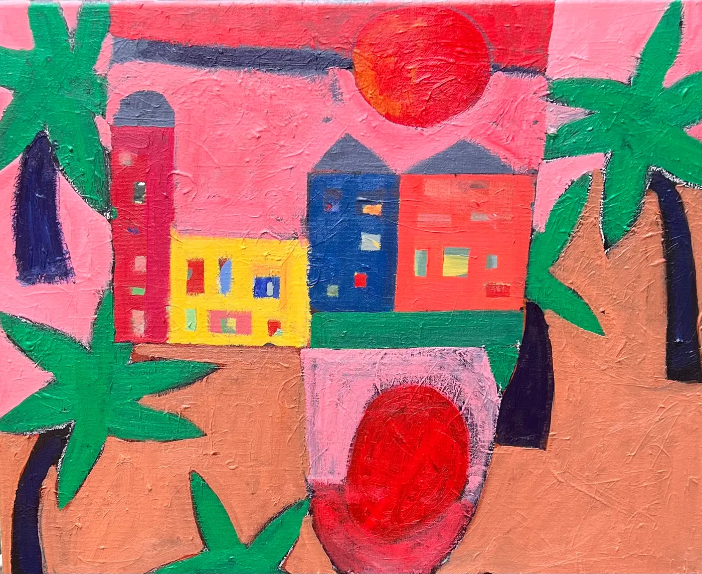 Painting by Michael Beckner
