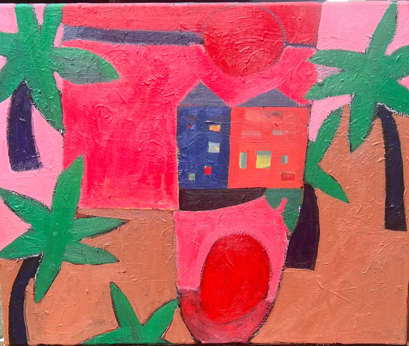 Painting by Michael Beckner