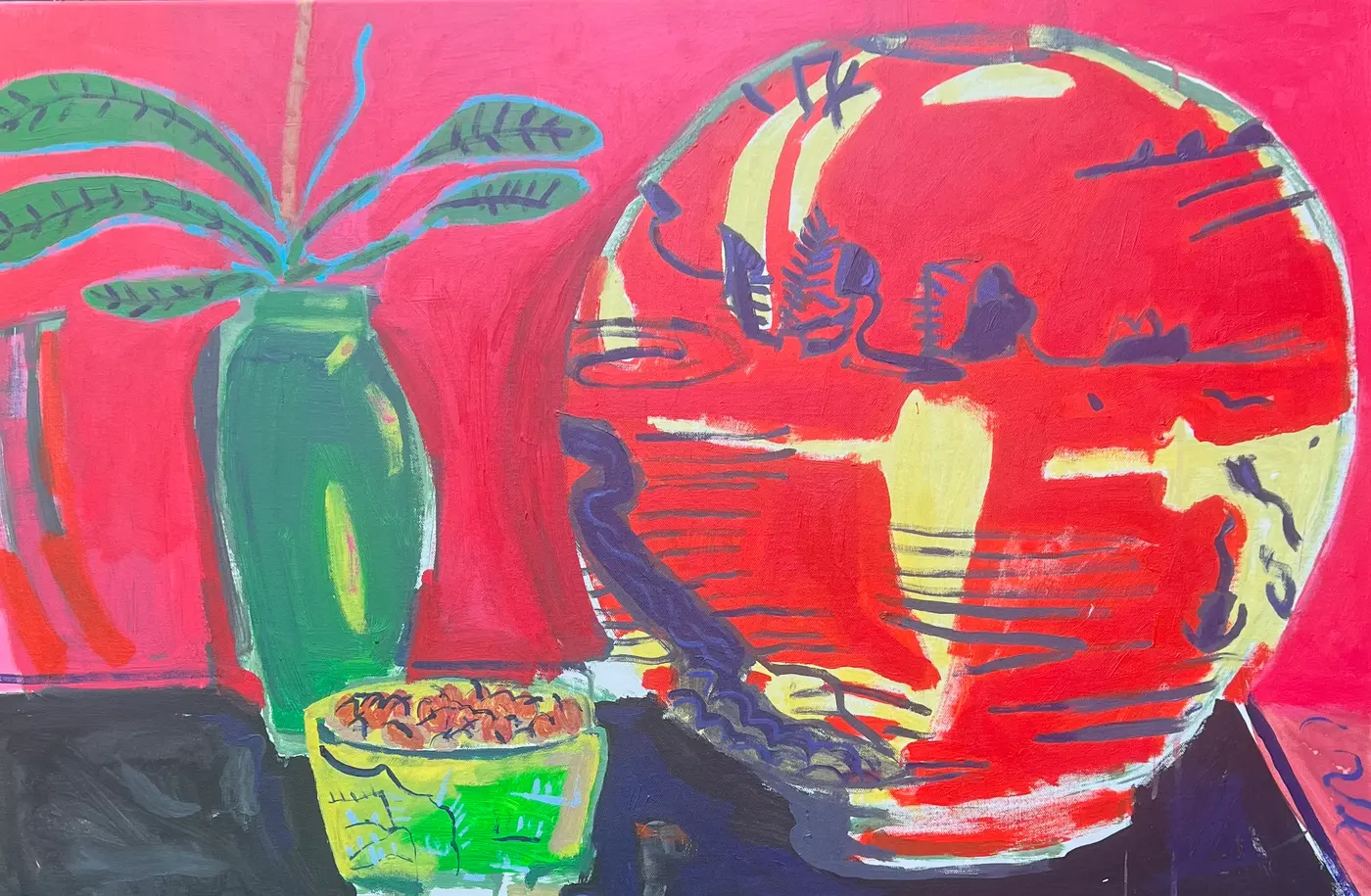 Painting by Michael Beckner