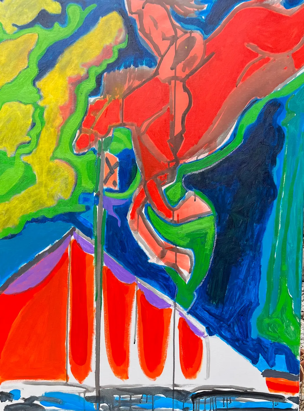 Painting by Michael Beckner