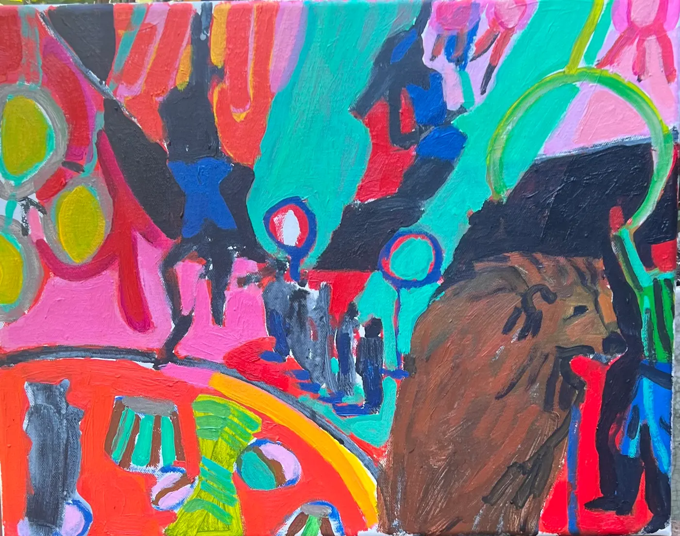 Painting by Michael Beckner