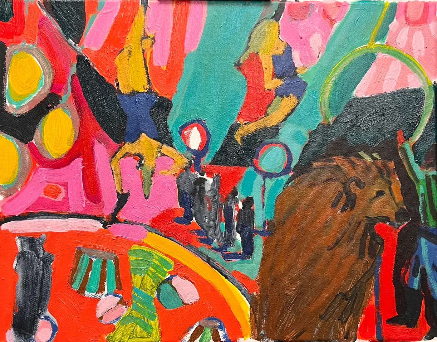 Painting by Michael Beckner