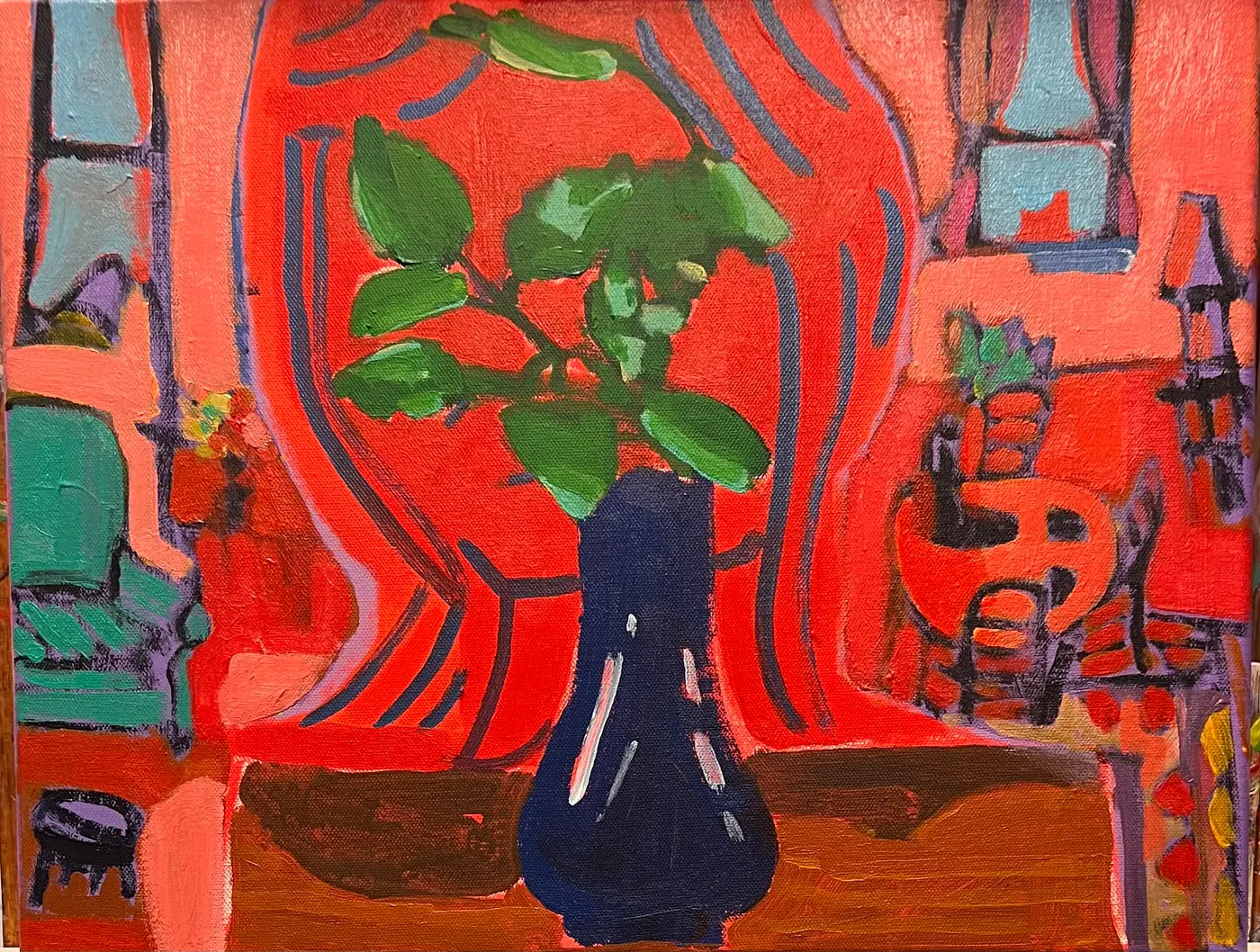 Painting by Michael Beckner