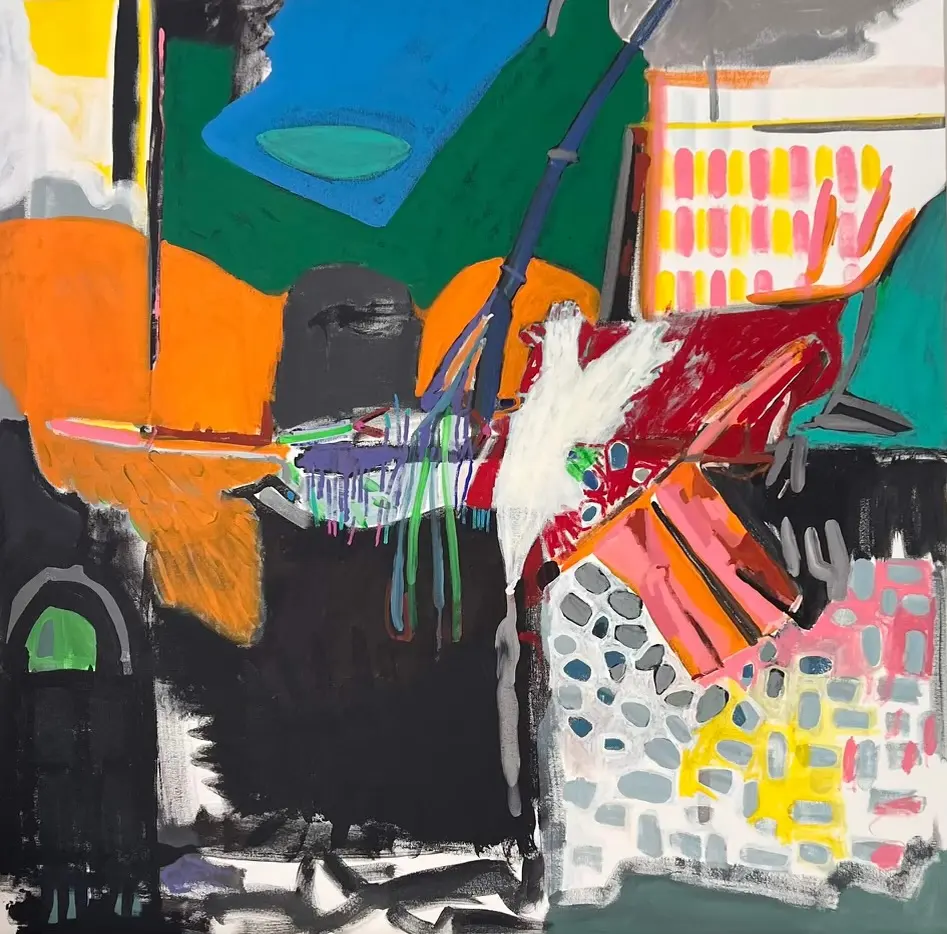 Painting by Michael Beckner