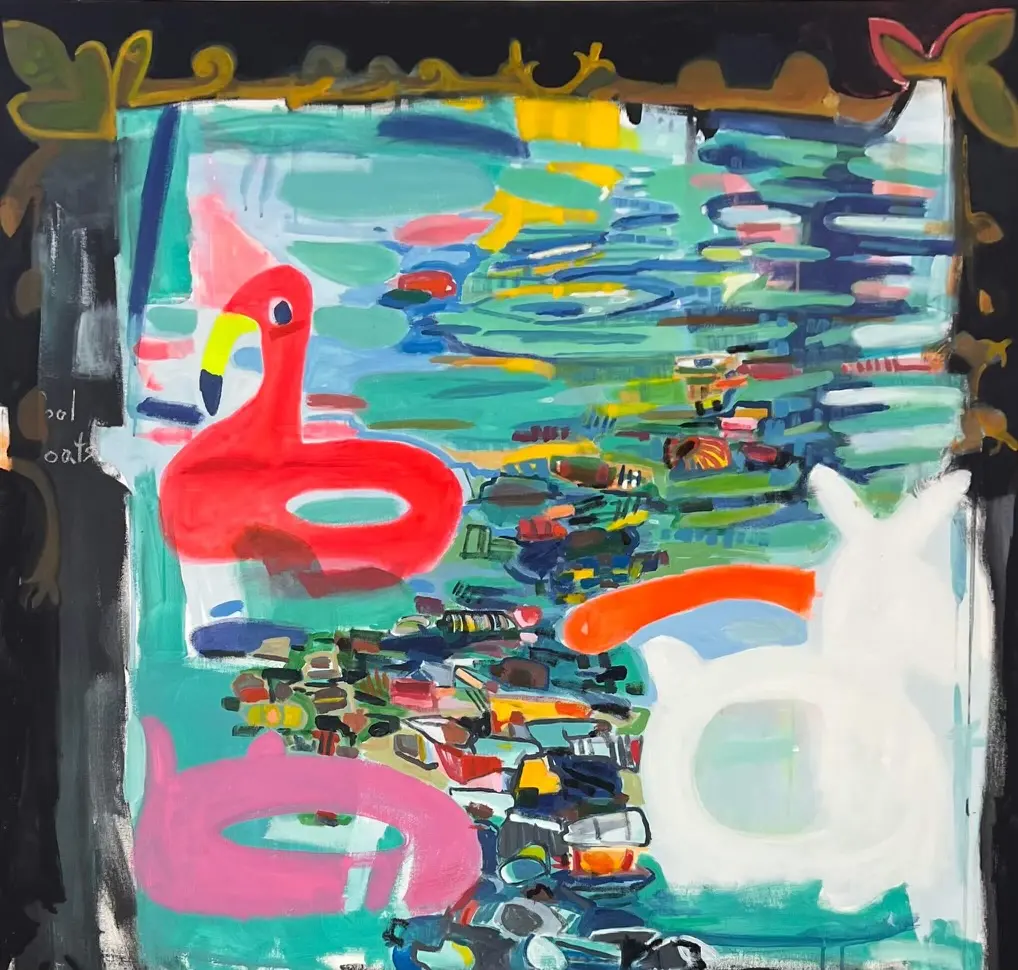Painting by Michael Beckner