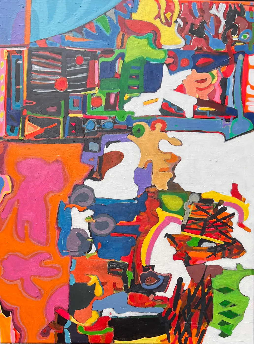Painting by Michael Beckner