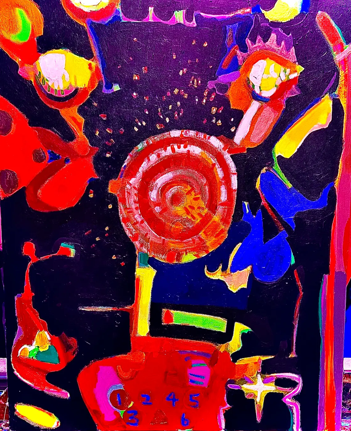 Painting by Michael Beckner