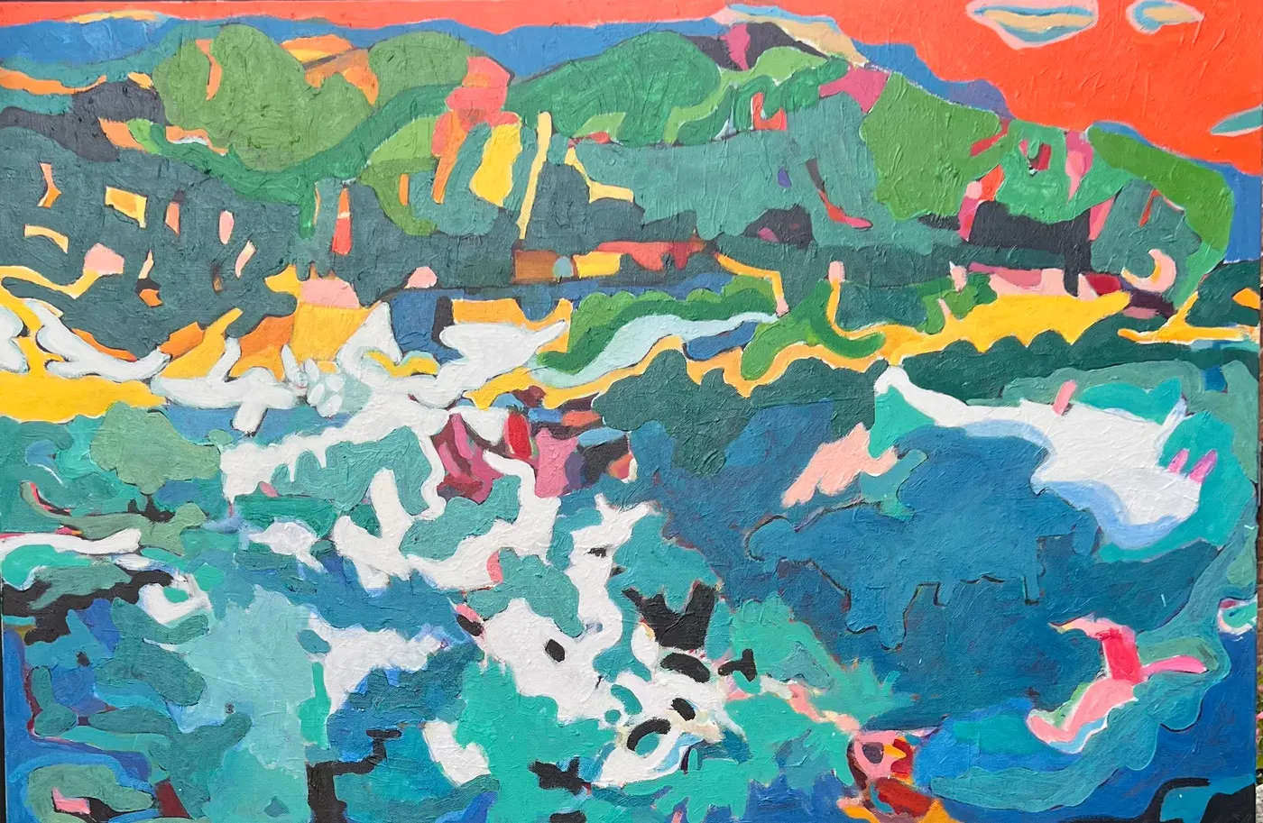 Painting by Michael Beckner