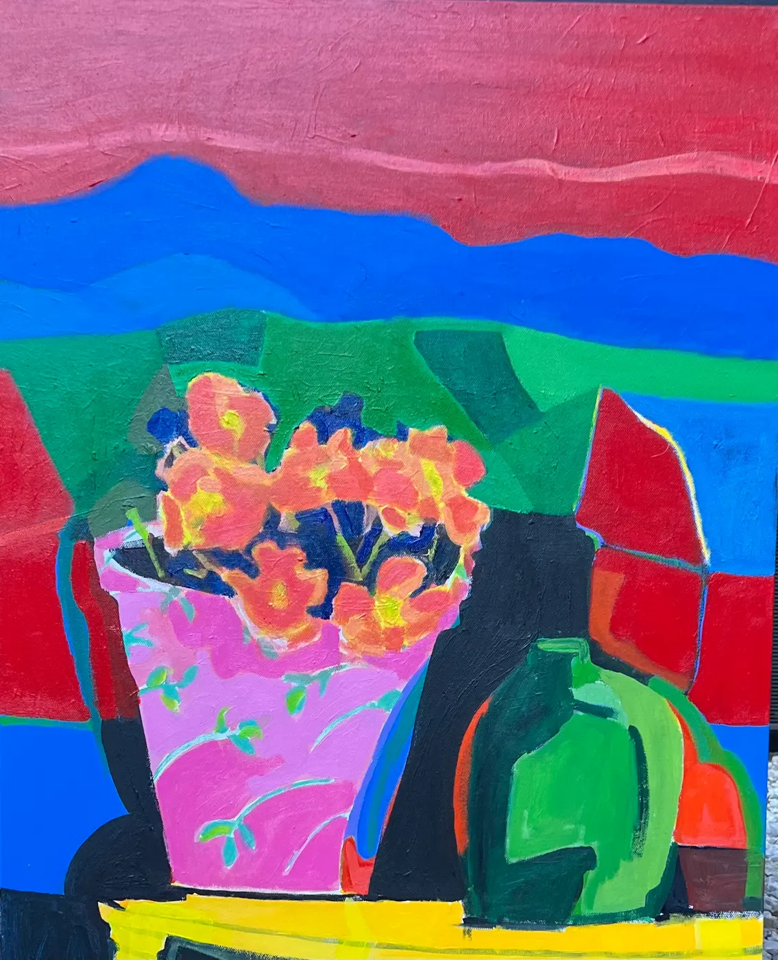 Painting by Michael Beckner