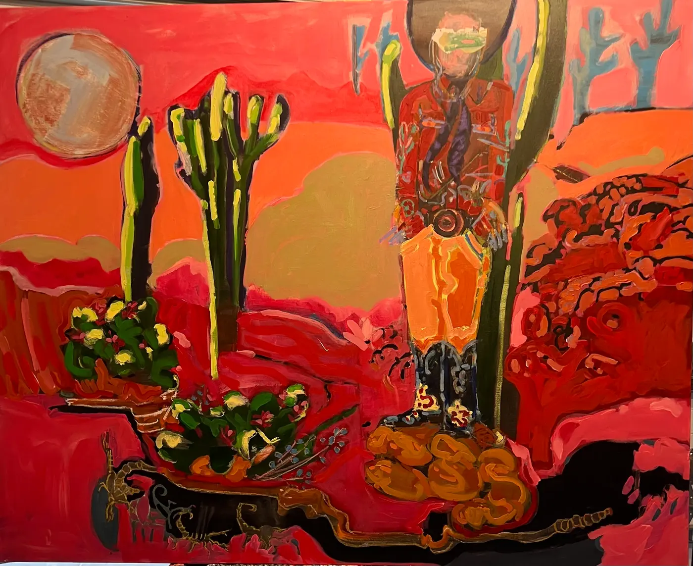 Painting by Michael Beckner
