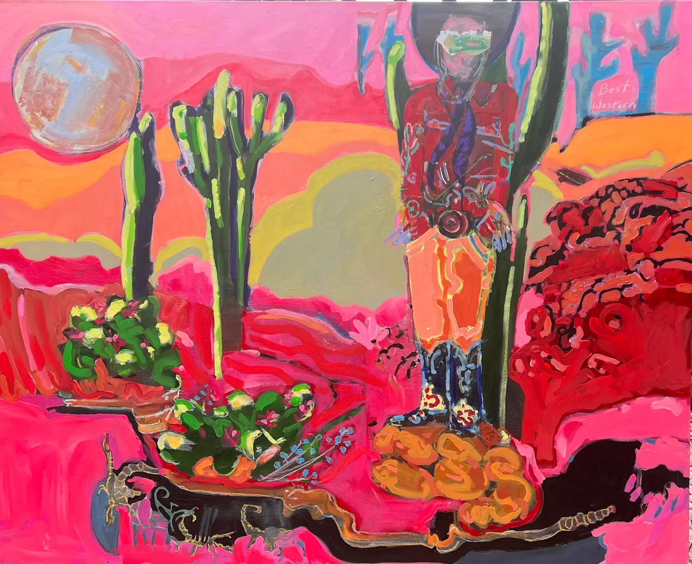 Painting by Michael Beckner