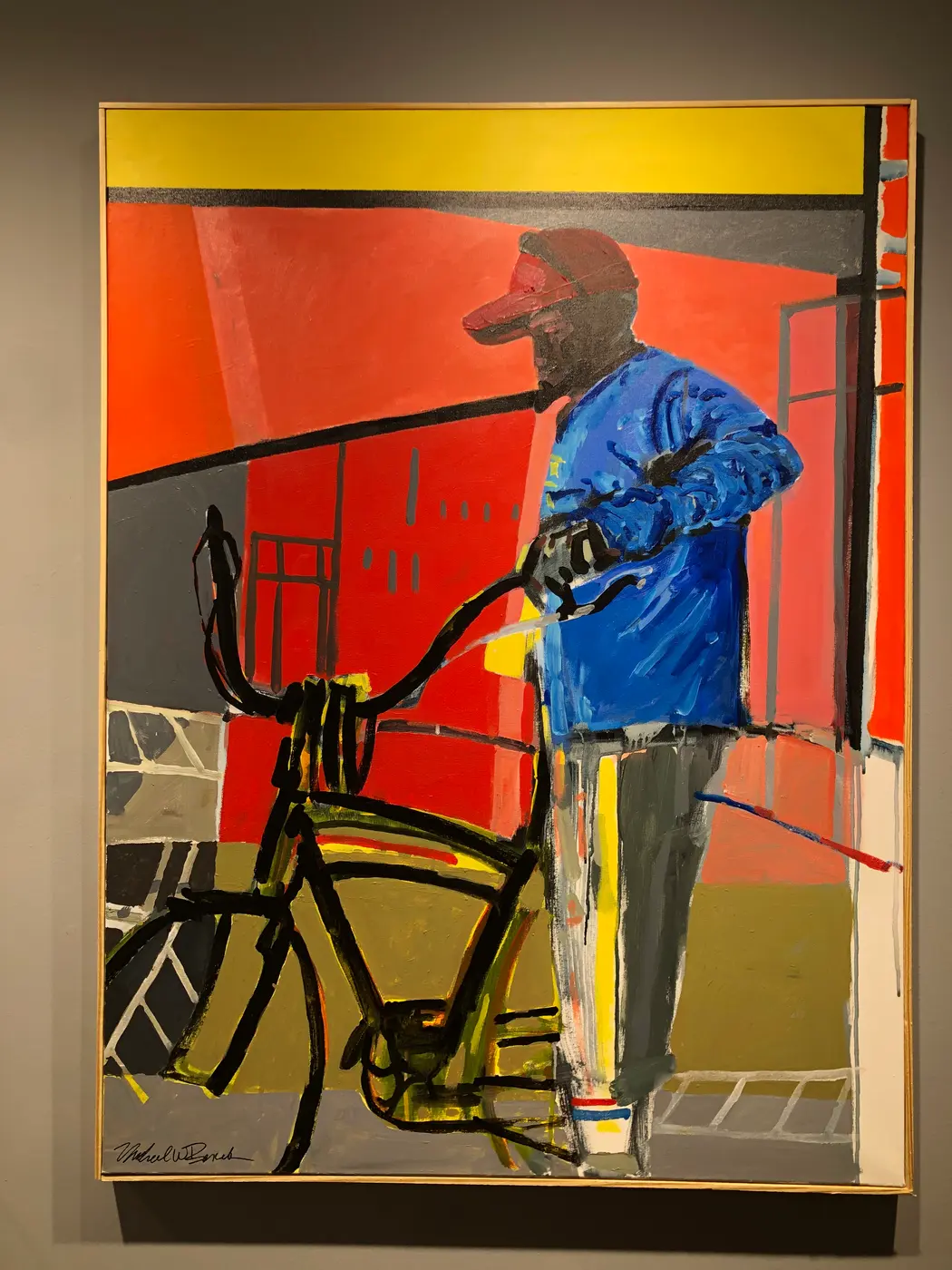 Painting by Michael Beckner