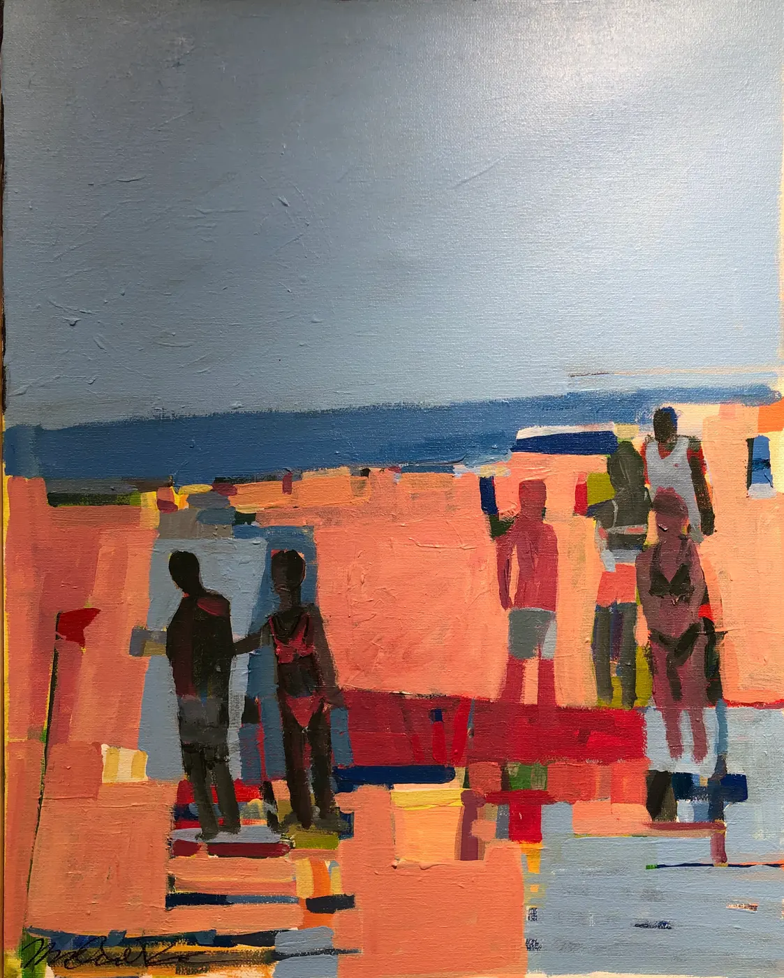 Painting by Michael Beckner