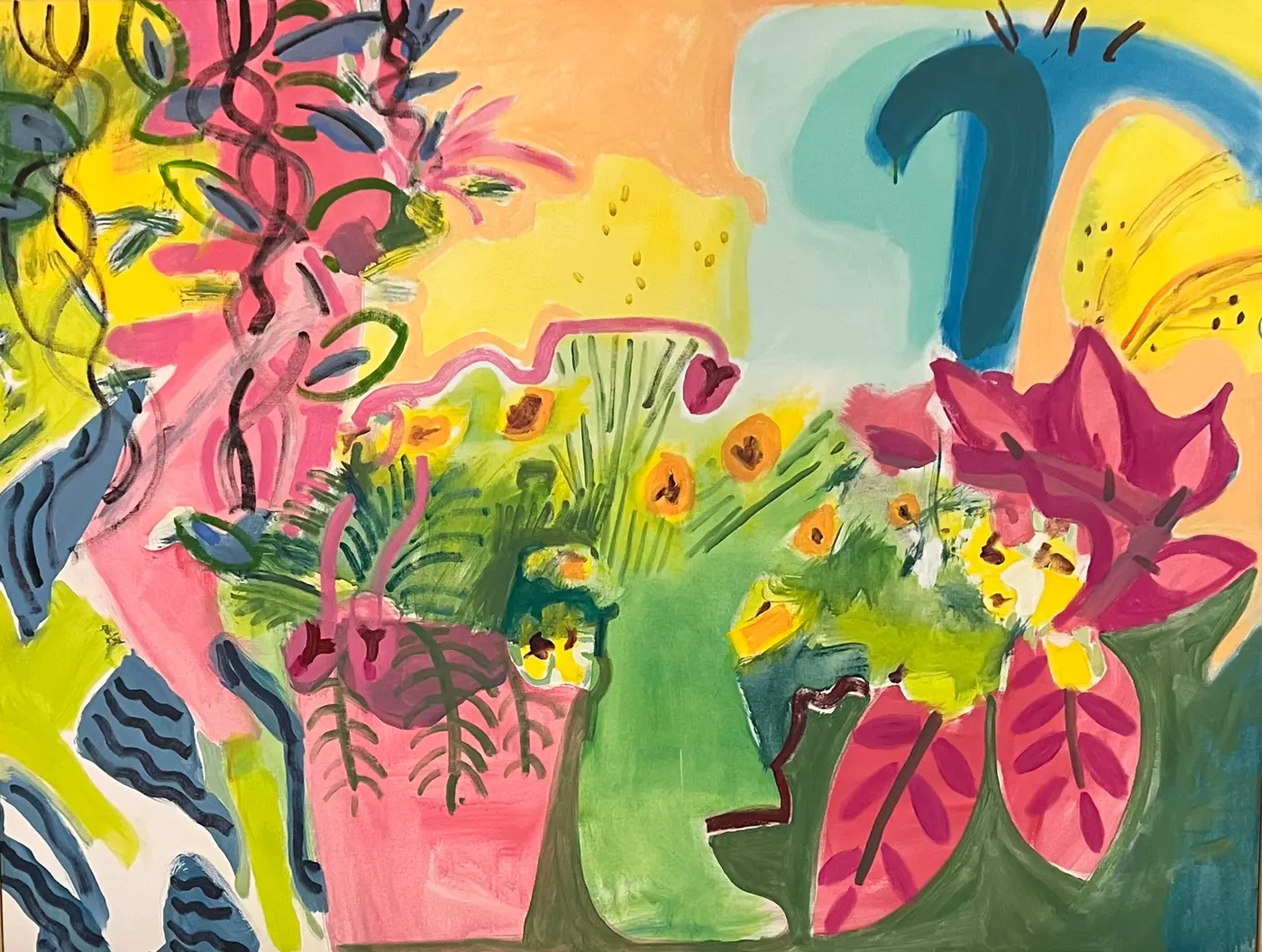 Painting by Michael Beckner