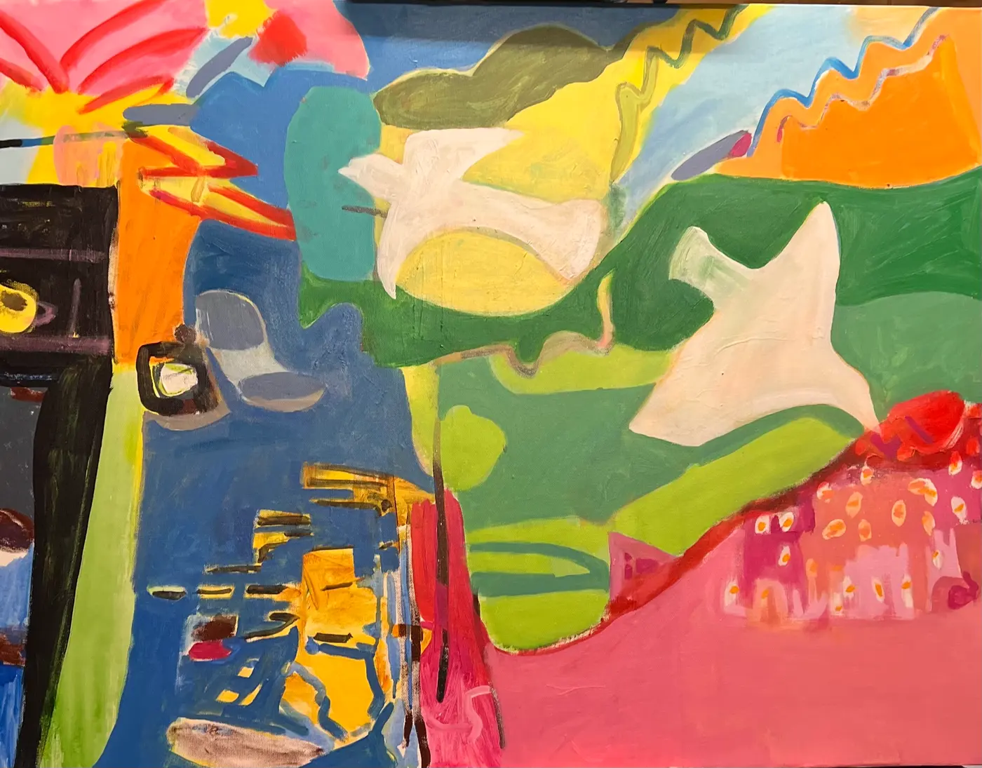 Painting by Michael Beckner