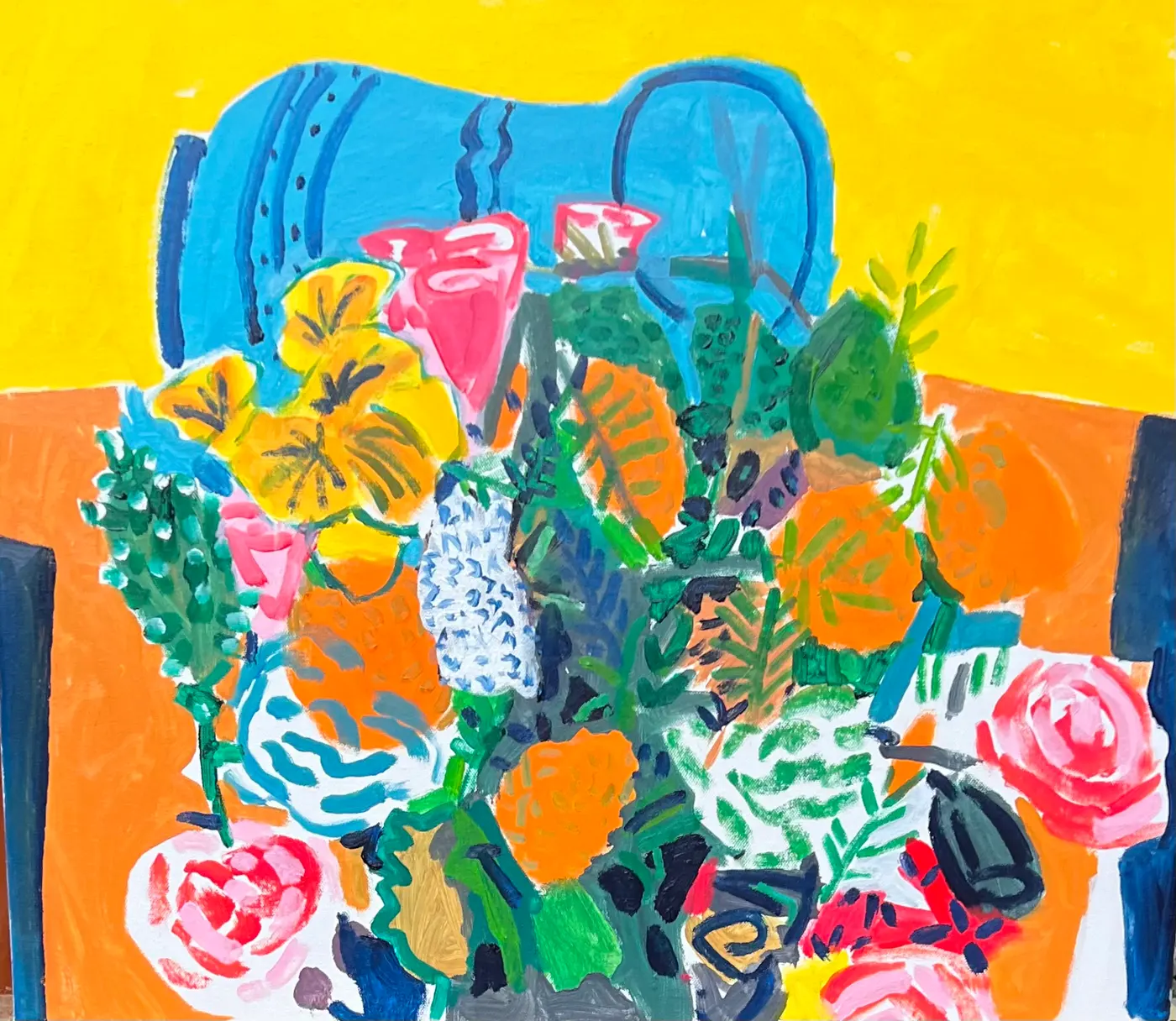 Painting by Michael Beckner