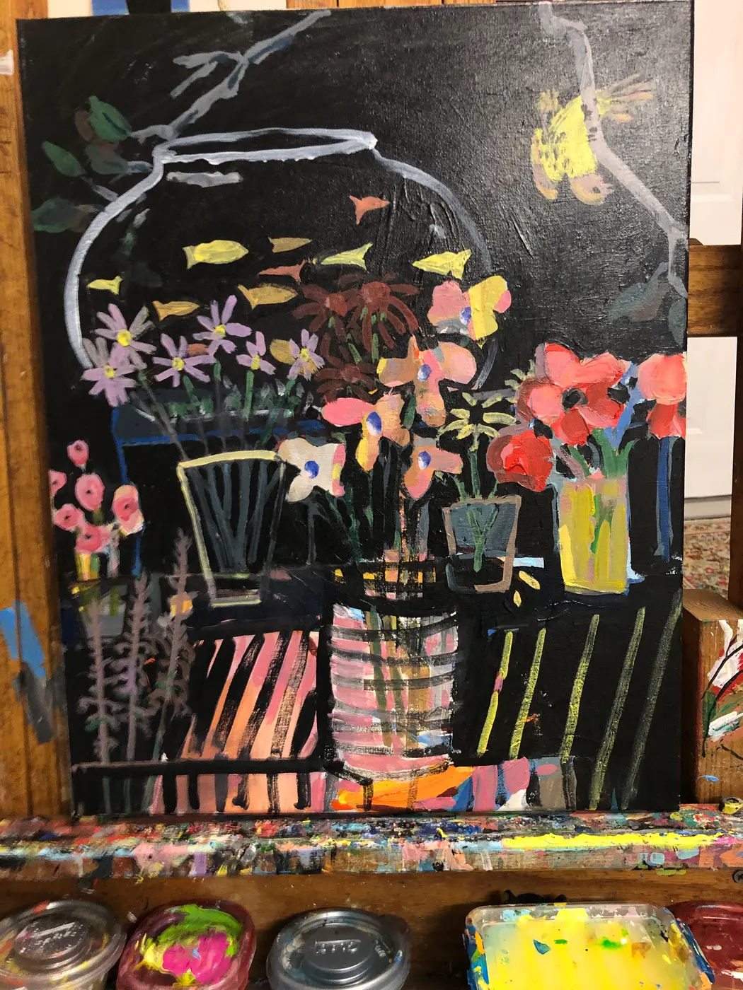 Painting by Michael Beckner