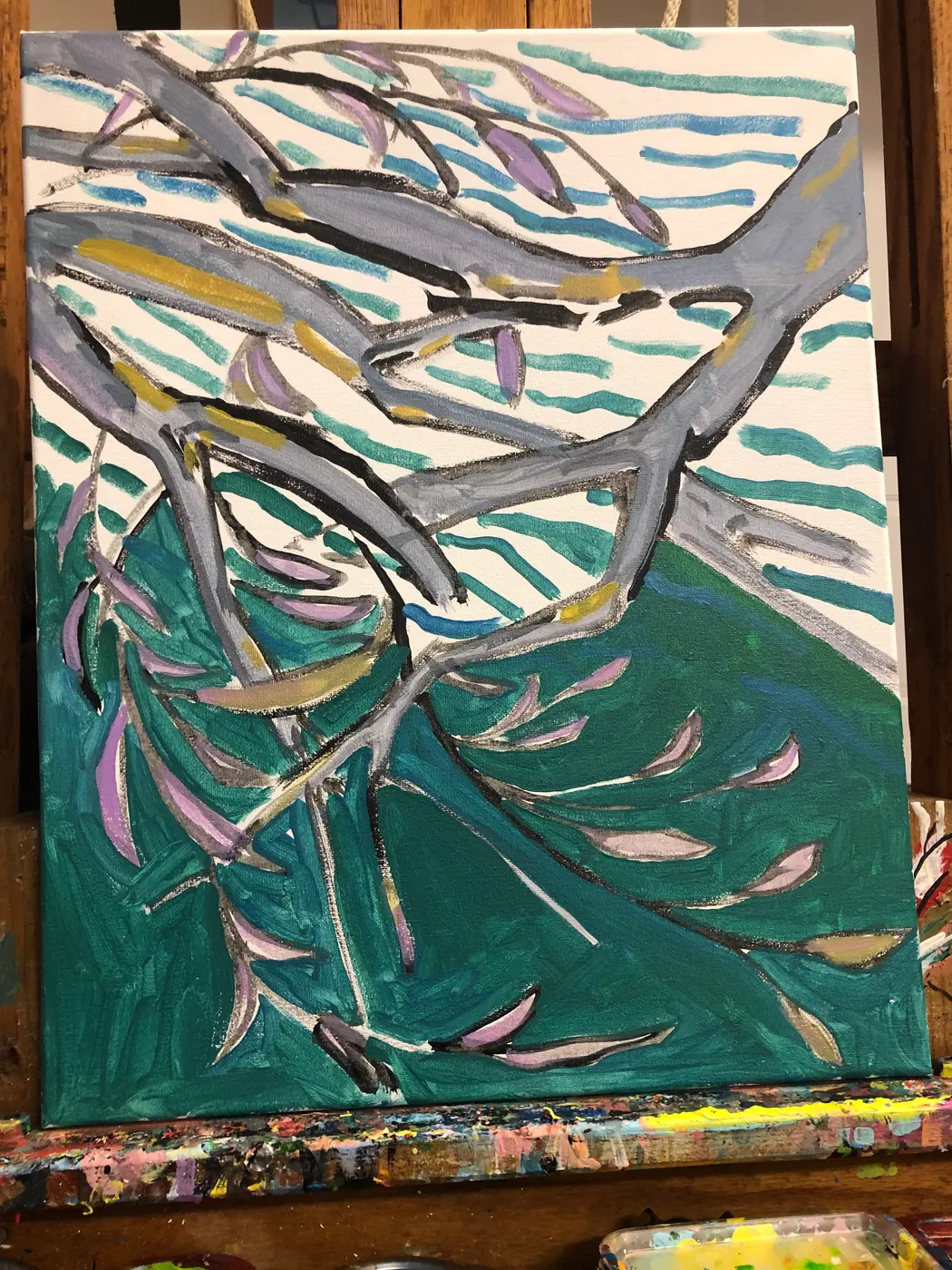 Painting by Michael Beckner
